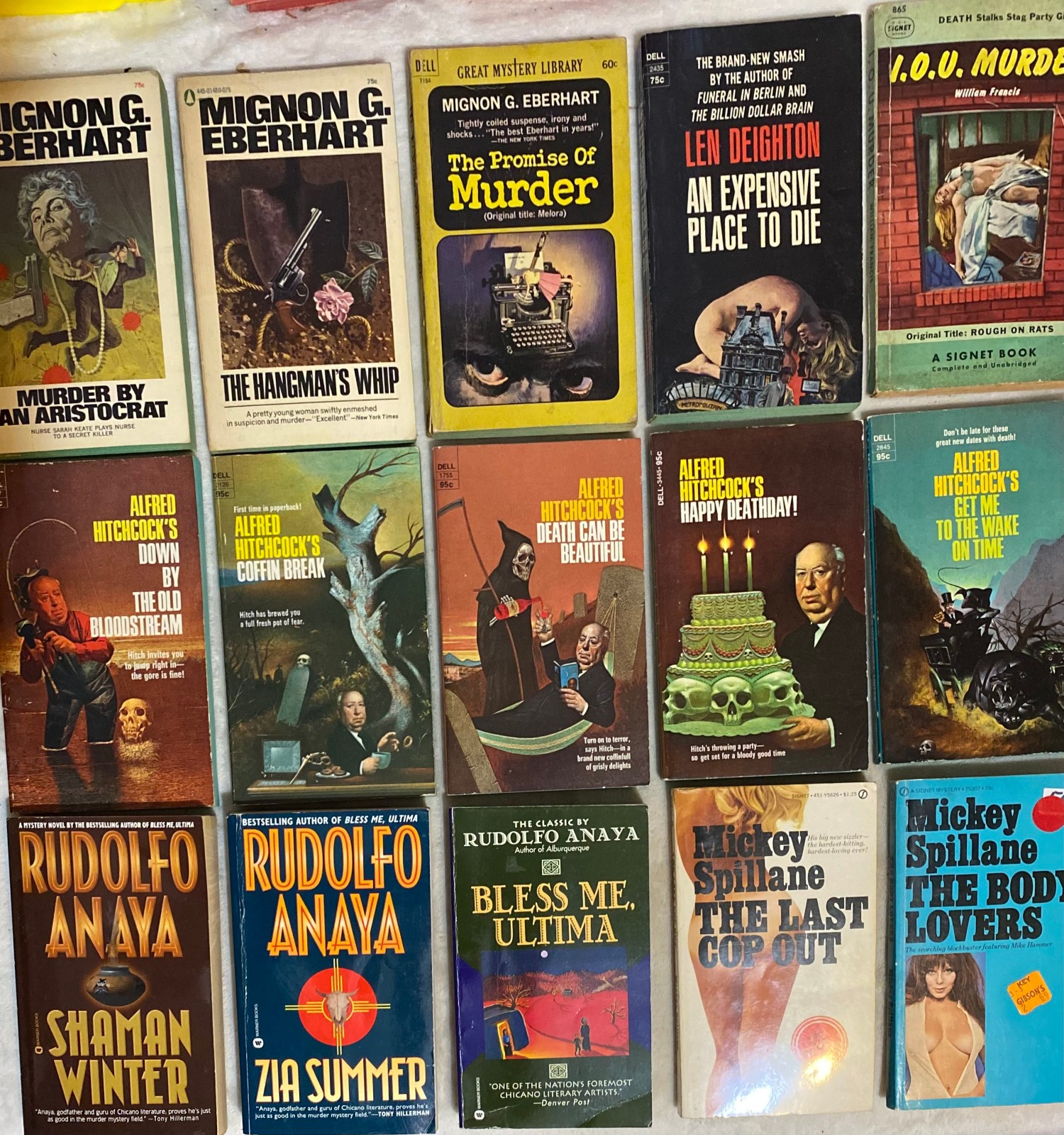 Mystery Writers: Sayers, Spillane+ BUY AS MANY TITLES & PAY FLAT $4.99 TO SHIP#2