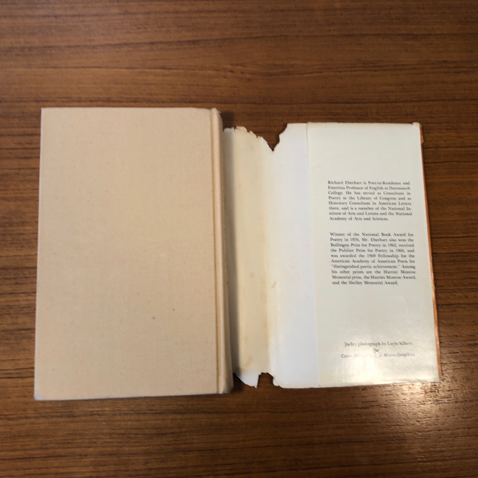 Collected Poems, 1930-1976 by Richard Eberhart Signed & Inscribed Very Good Cond