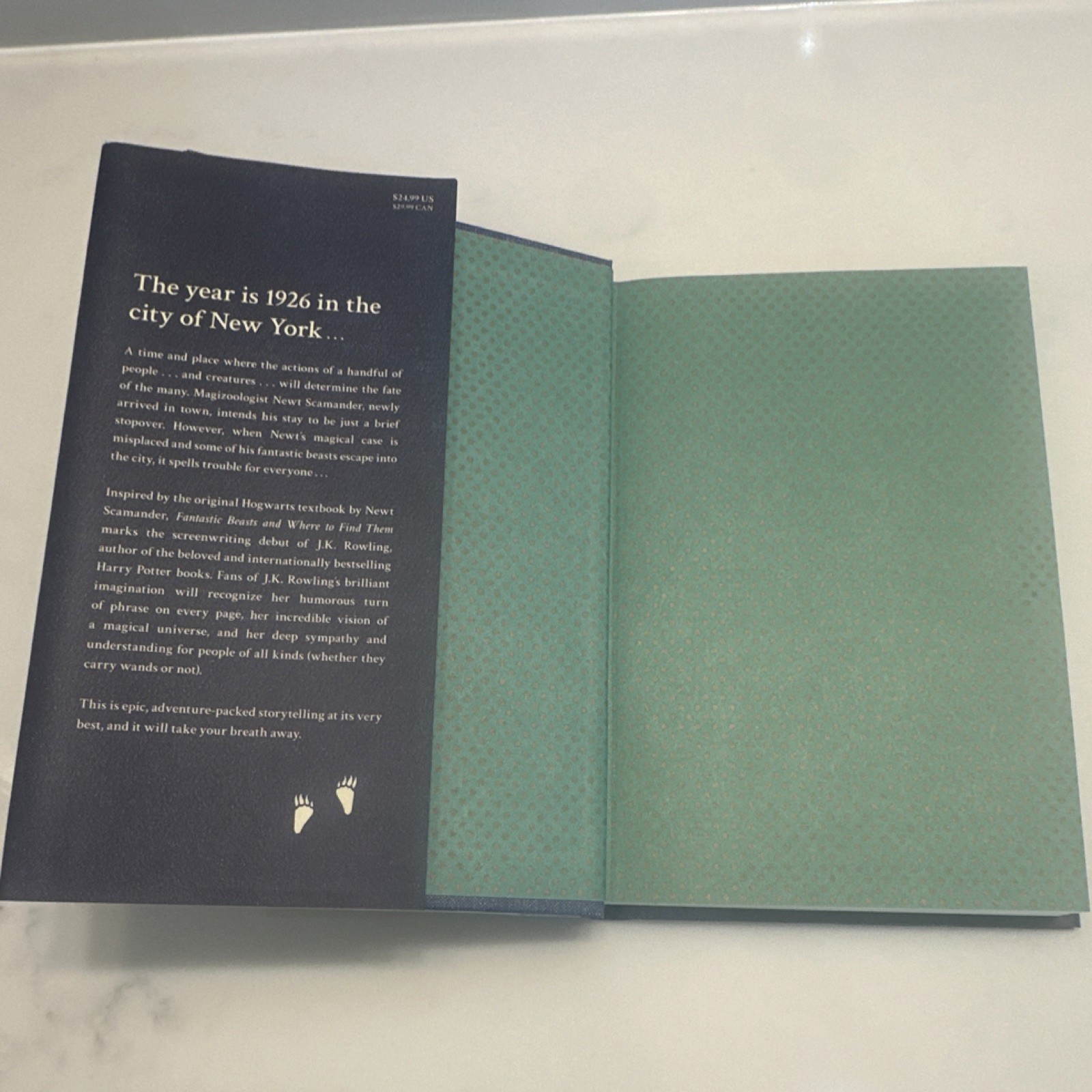 J.K. Rowling Fantastic Beasts Original Screenplay