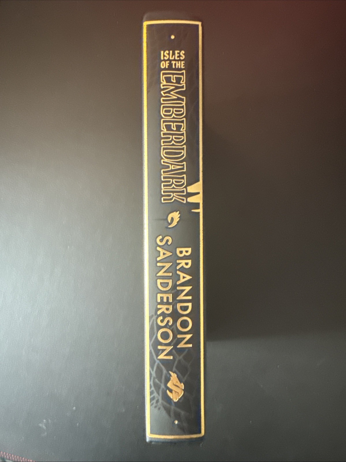 Isles of the Emberdark Brandon Sanderson – Brand New, Never Read, Black Pages