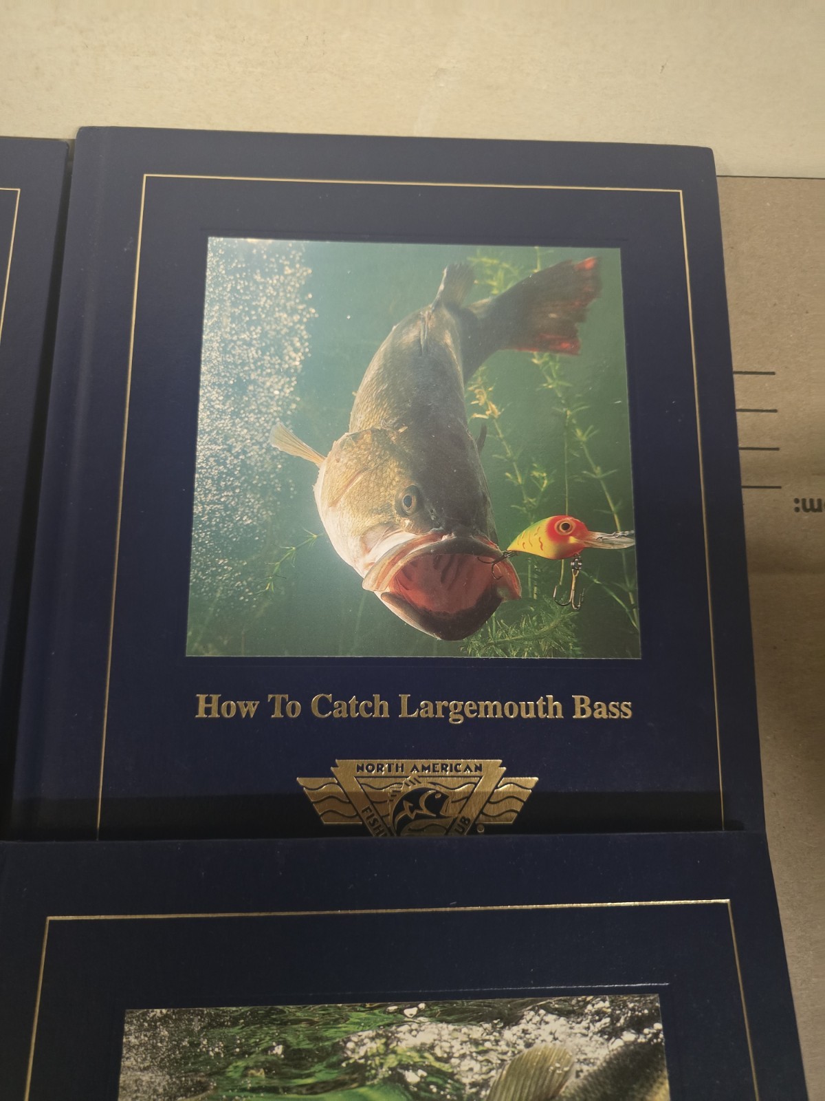 New North American Fishing Club Lot Of 4 Artificial Lures, Catch Large Etc Books