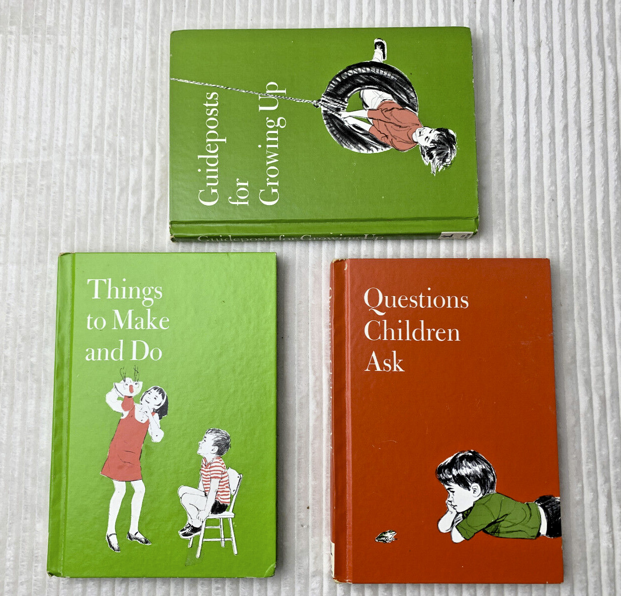 Vintage Child Horizons Lot of 3 Home School Hard Cover 1980’s