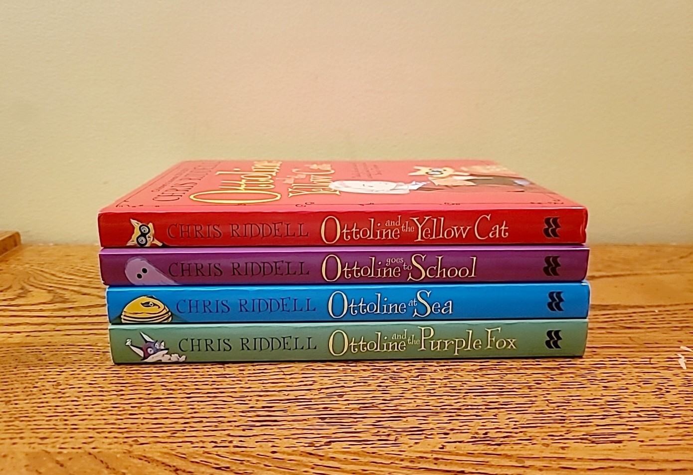 Ottoline Series by Chris Riddell Set of 4 Paperback Books