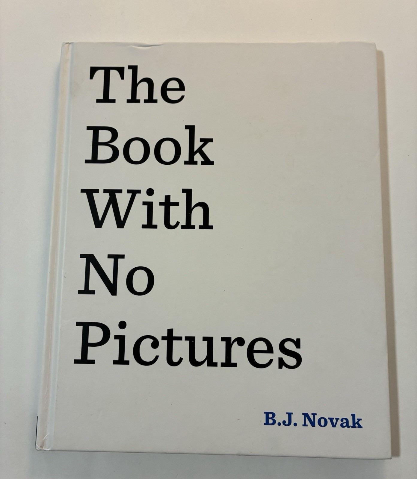Book with No Pictures by Not Available (2014, Hardcover)