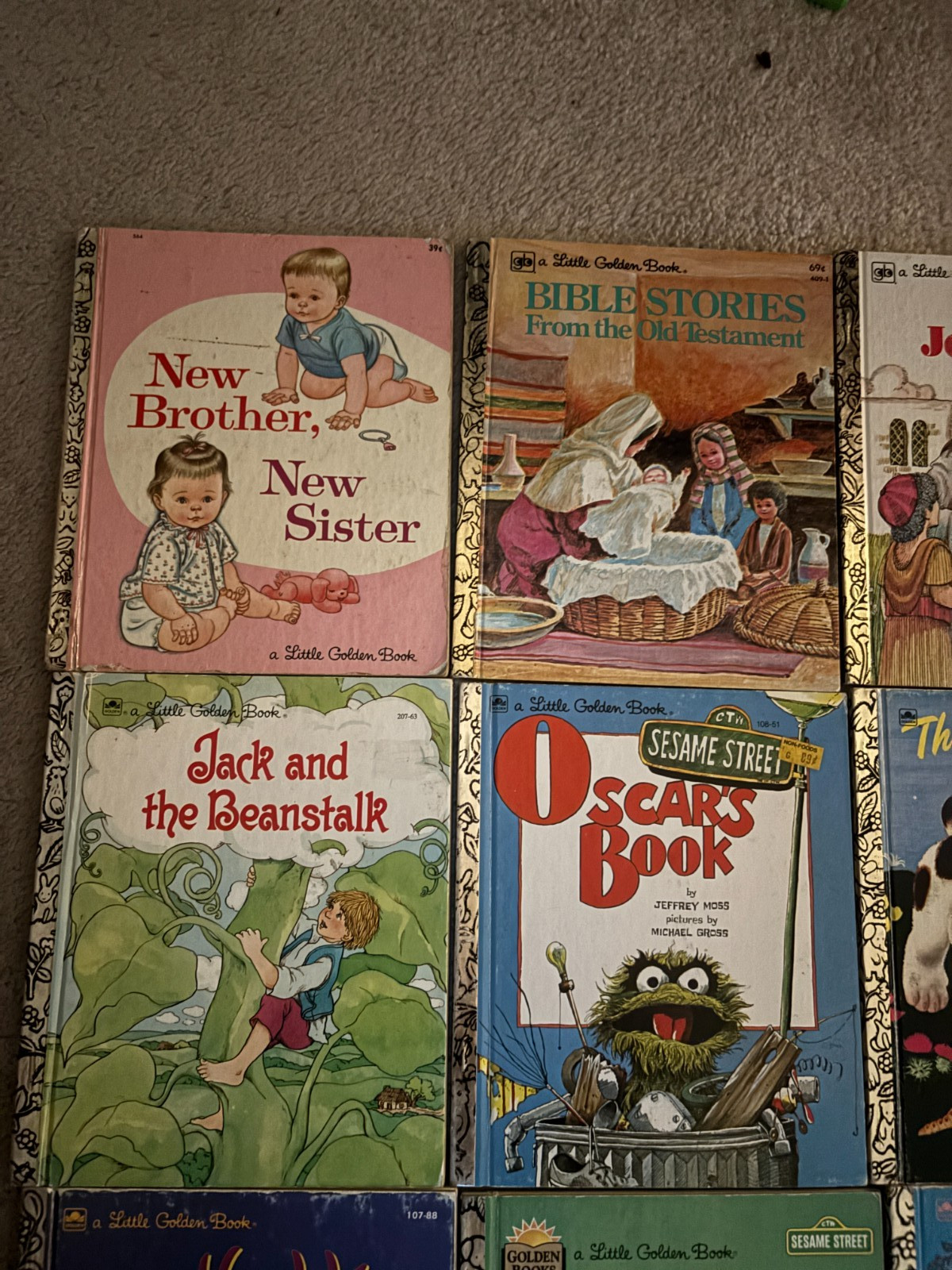 Little Golden Books Lot of 28 Disney Classic Christian Vintage 1969-2003