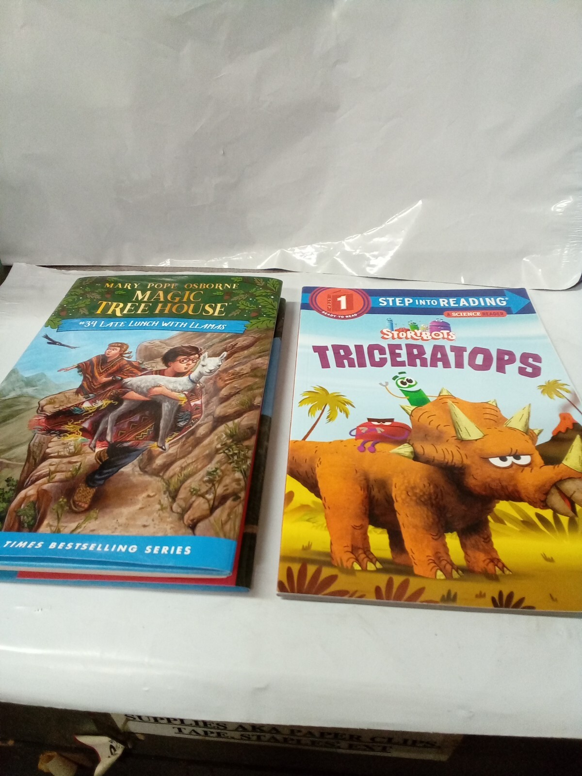 MARY POPE OSBOURNE MAGIC TREE HOUSE34 LATE LUNCH WITH LLAMAS B.SELLING SERIE REA