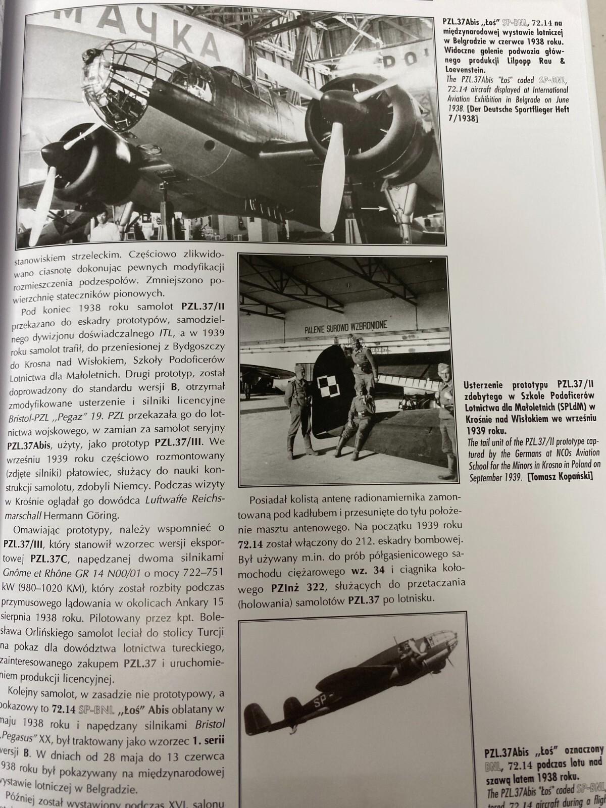 Polish Bomber PZL.37 Łoś (Elk) No. 560 – Militaria Publishing (Hardcover)
