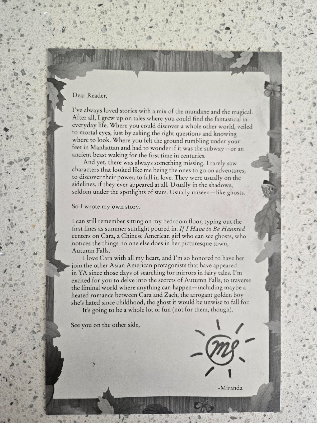 FairyLoot Edition – If I Have To Be Haunted – Digital Signature + Author Letter