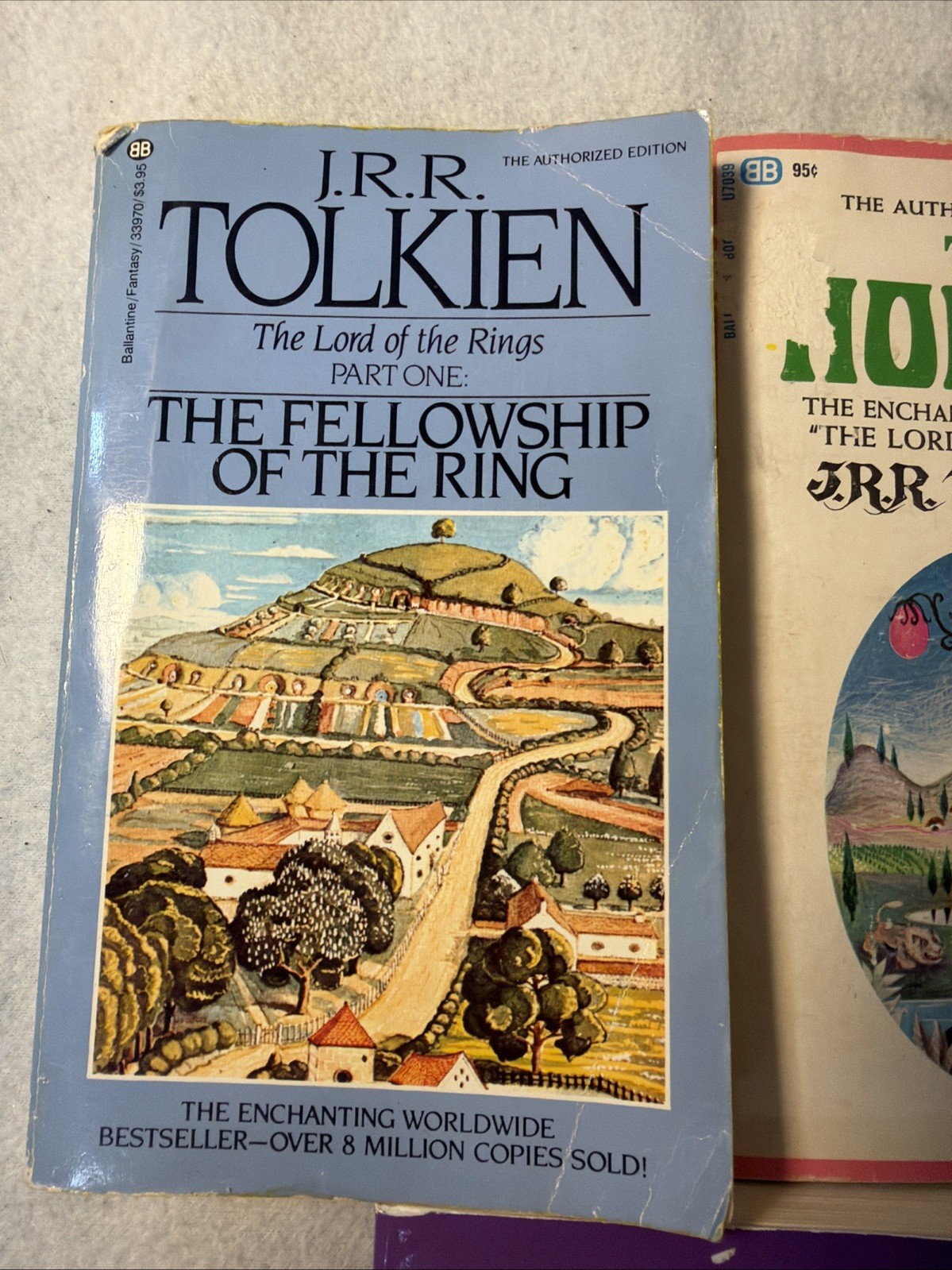 THE HOBBIT J.R.R. Tolkien 1965 Ballantine Paperback Lot Lord Of The Rings Lot