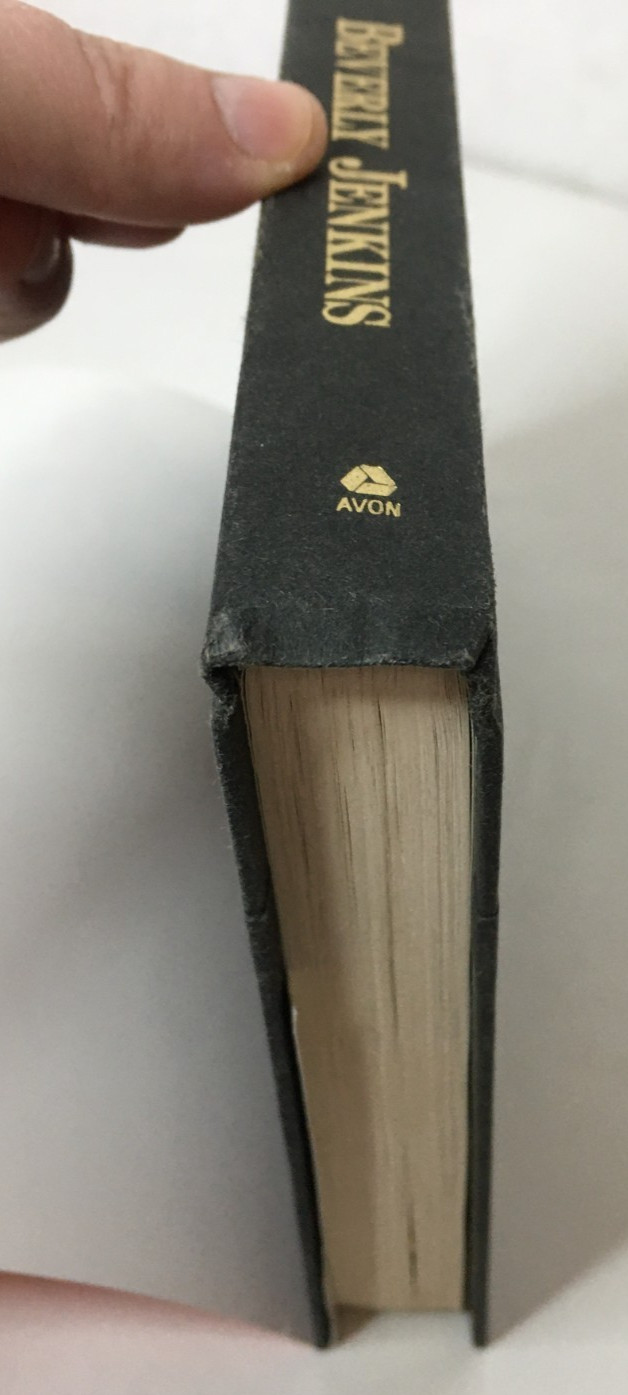 VIVID by BEVERLY JENKINS – VINTAGE 1995 HARDCOVER BOOK AVON ROMANCE – RARE