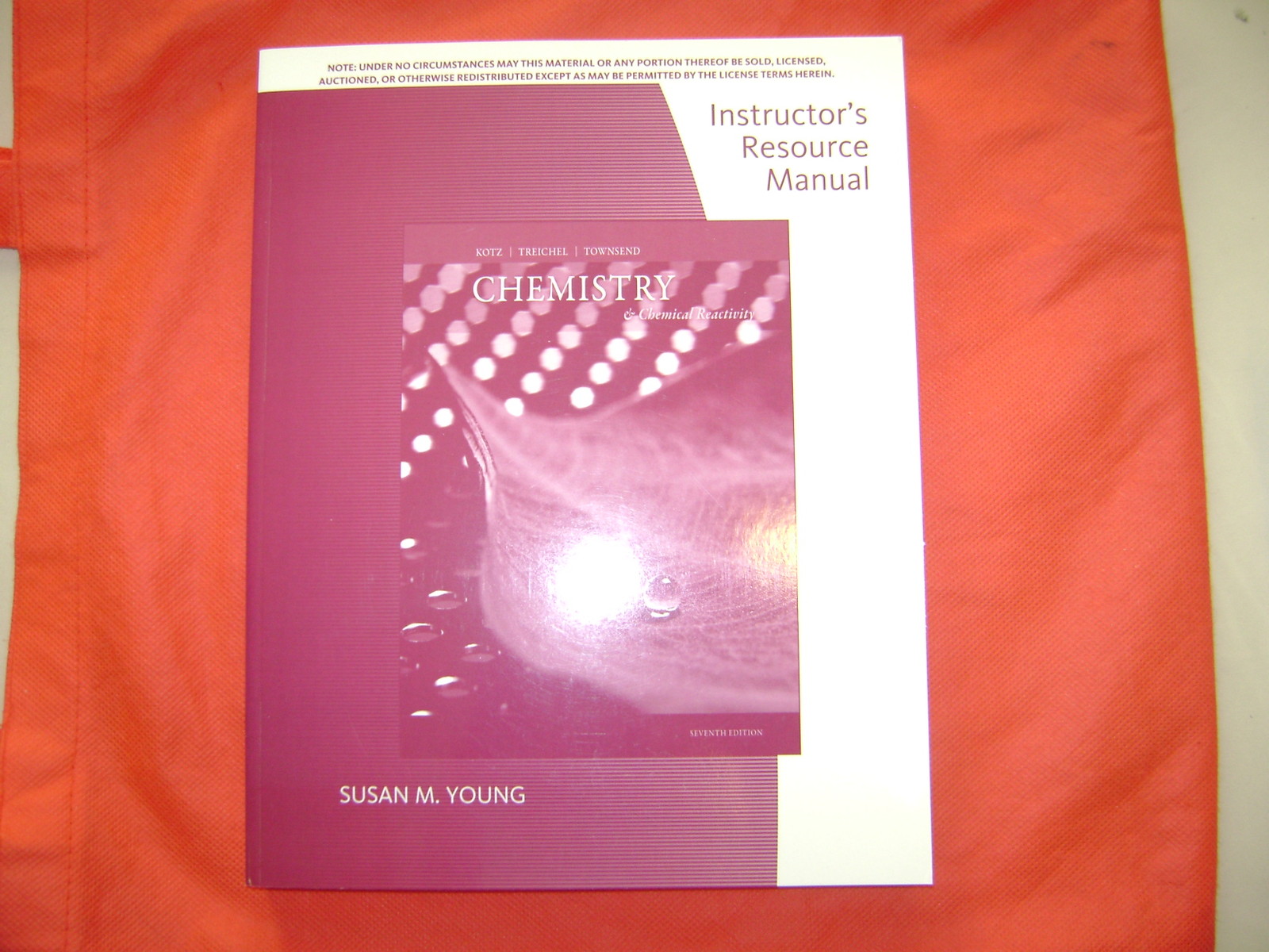 Instructor’s Manual Chemistry Chemical Reactivity By Kotz 7th Edition