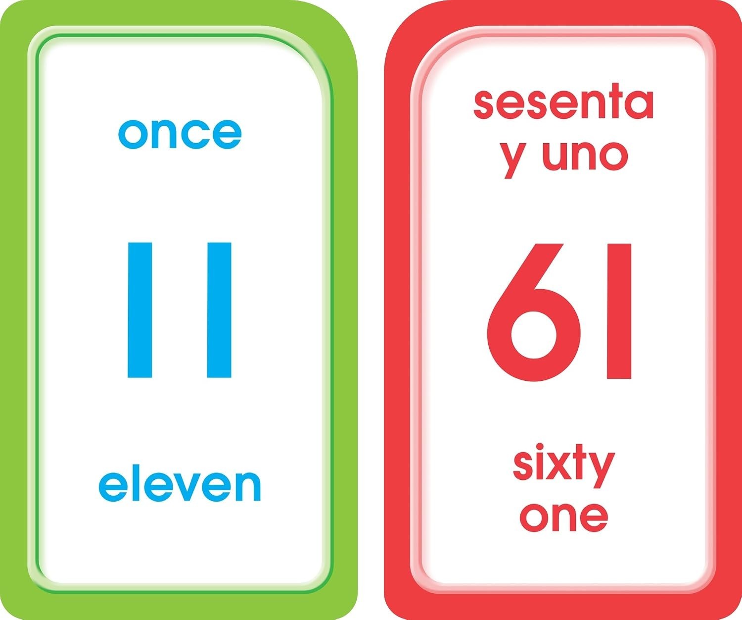 School Zone – Bilingual Numbers 1-100 Flash Cards – Ages 4+, Preschool to…