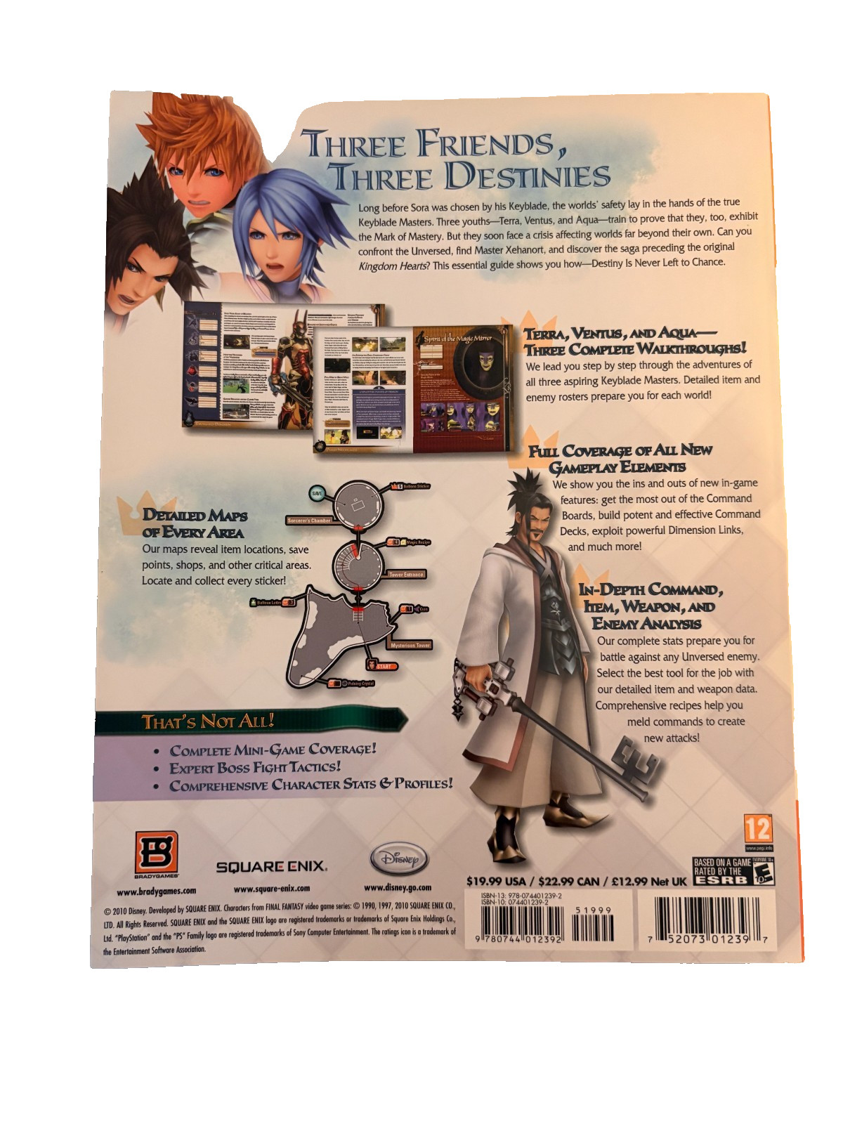 Kingdom Hearts: Birth by Sleep Signature Series (Brady Games)