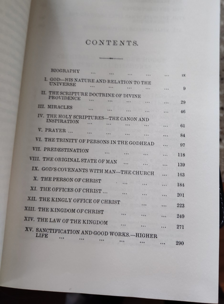 Evangelical Theology Lectures on Doctrine by A. A. Hodge – Banner of Truth HBDJ