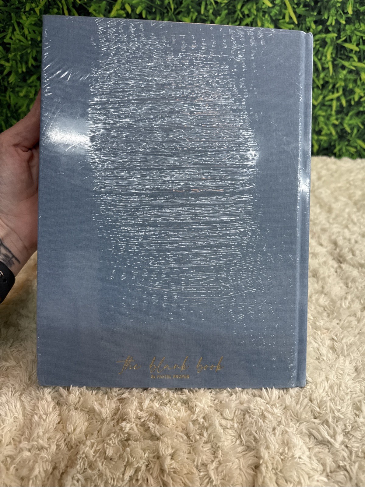 The Blank Book Pastel Proper Tulsa New 226 Pgs 9x12x1.25 Coffee Table Journal