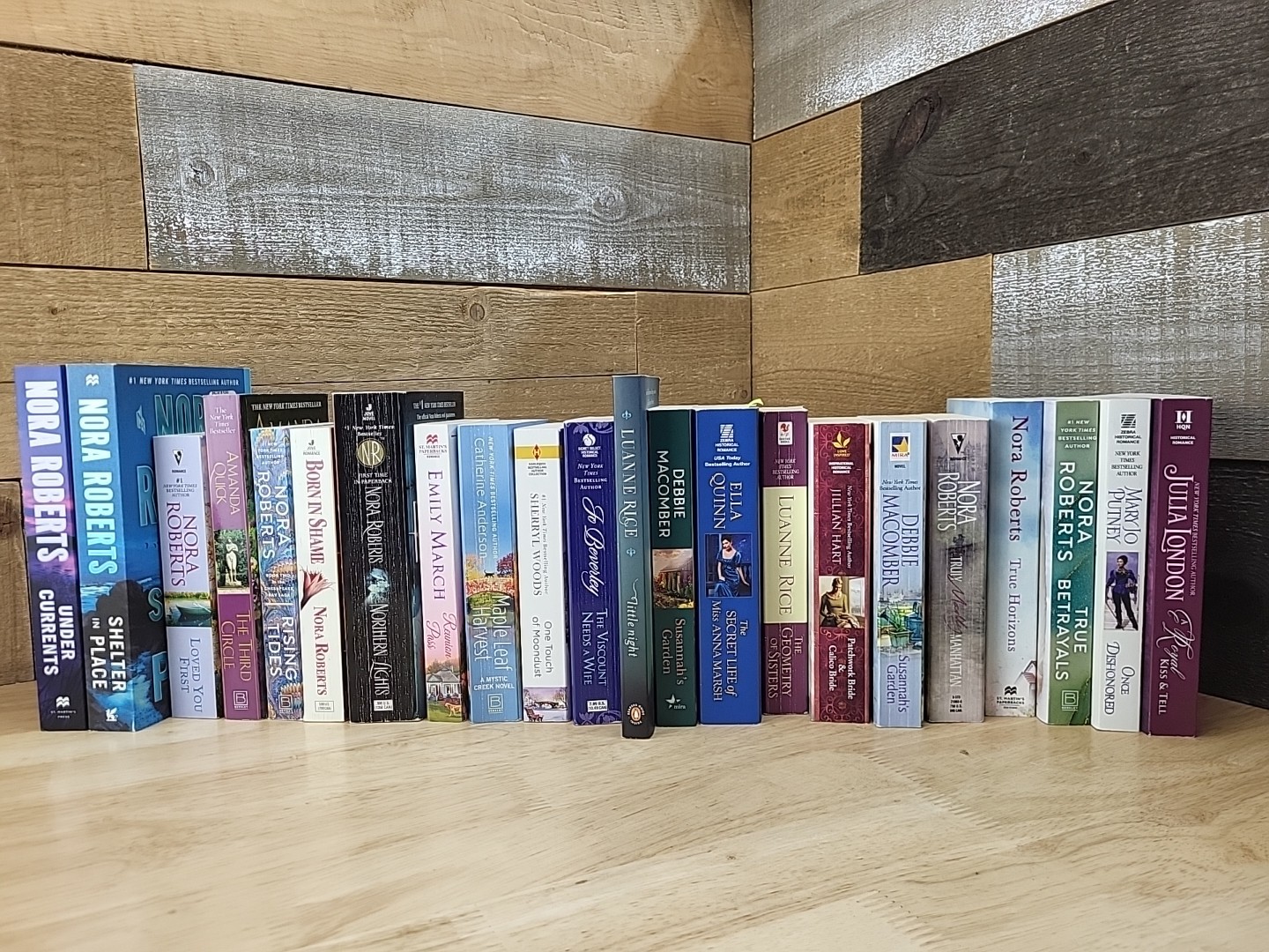 Lot Of 22 Romance Books Paperback Various Authors Mixed Set