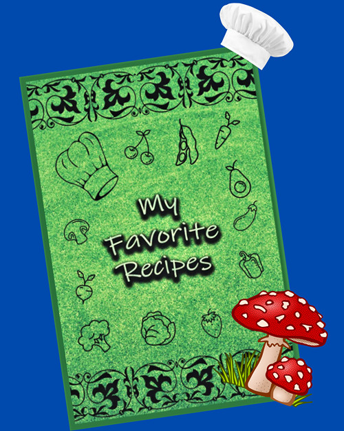 Blank Cookbook Recipe Book Variety to Choose From 9″ H x 6″ W 102 Pages