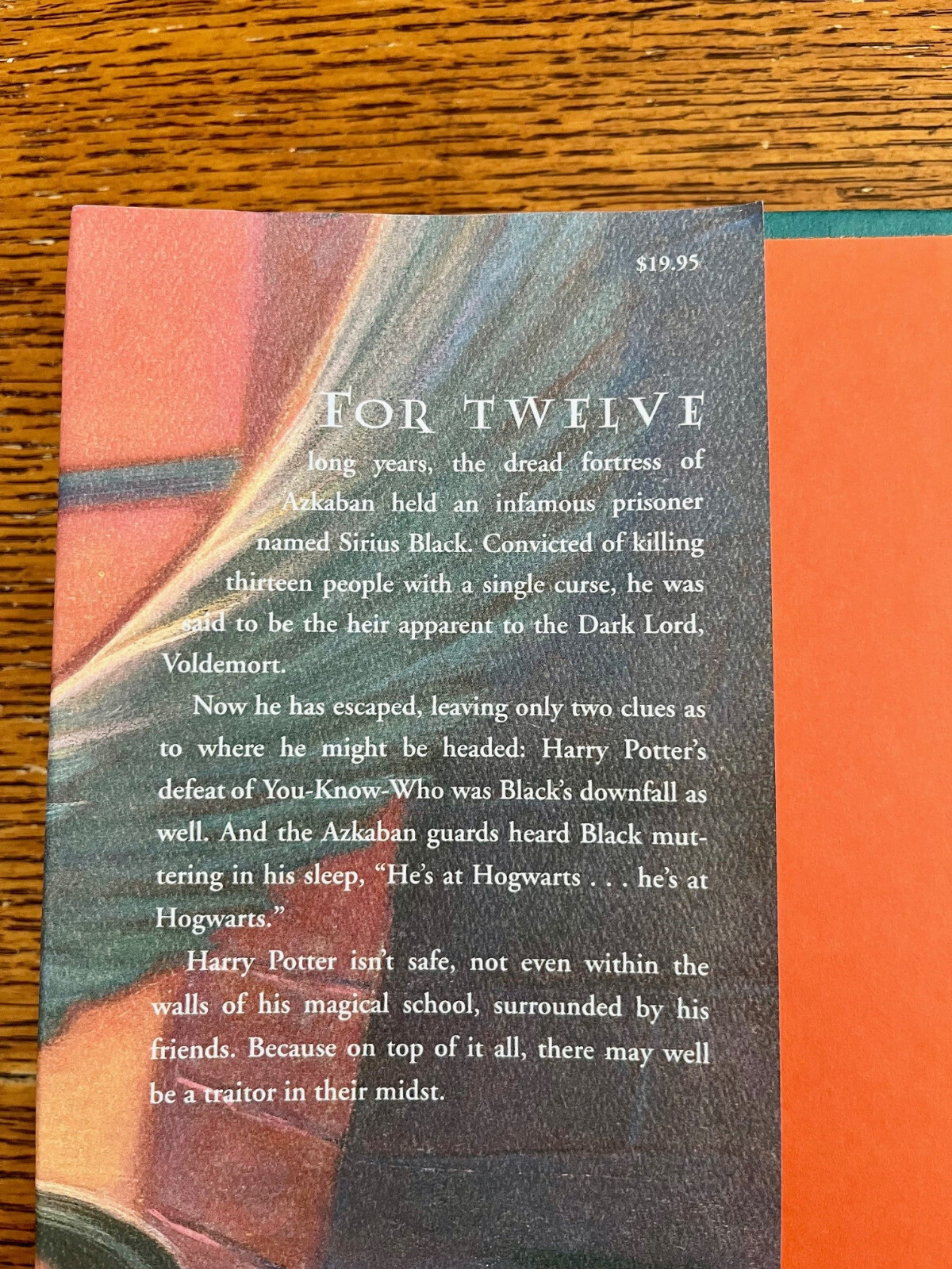 Harry Potter and the Prisoner of Azkaban 1st/1st Printing Hardcover Book (1999)