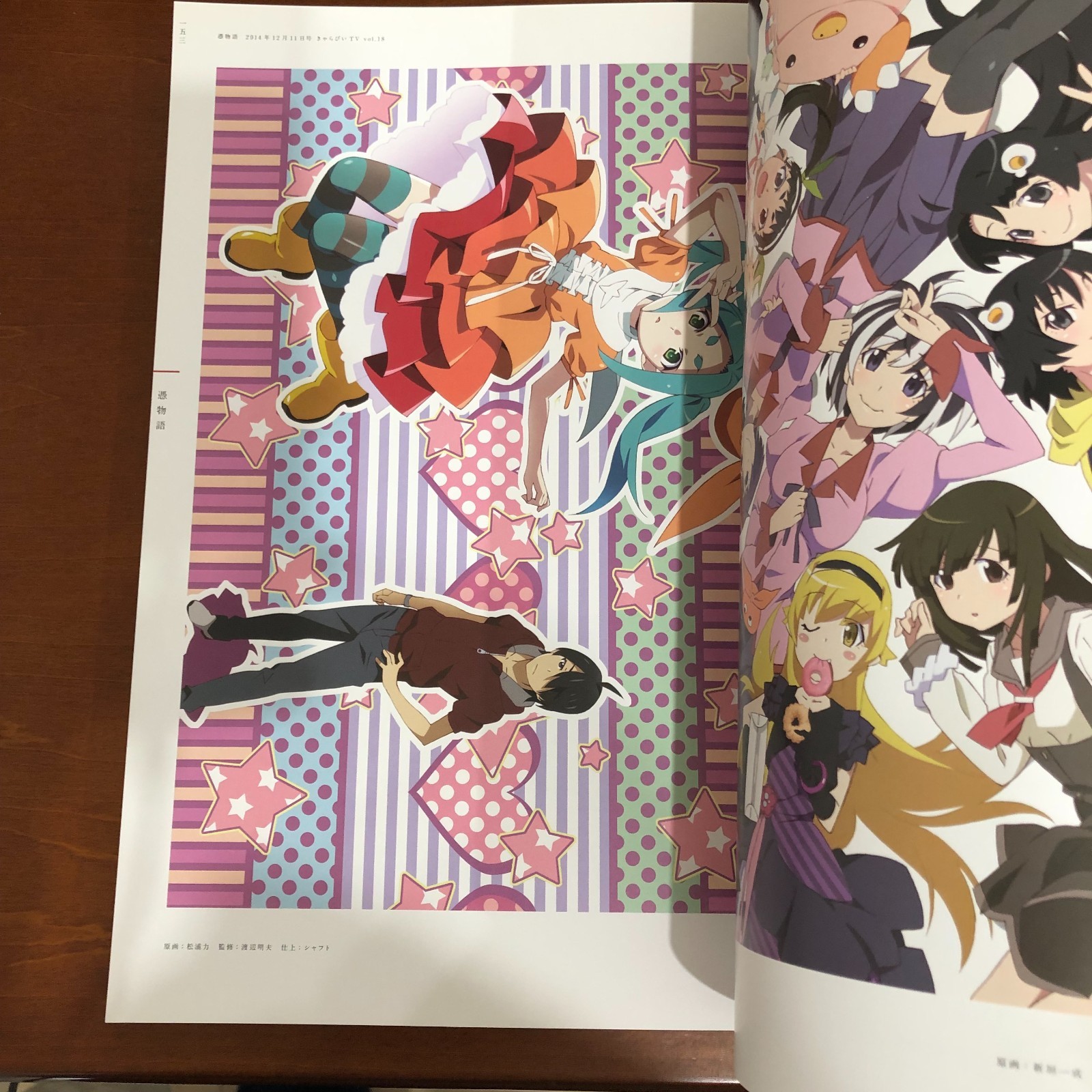 Bakemonogatari Animation 10th Anniversary Illustration Works Art Book