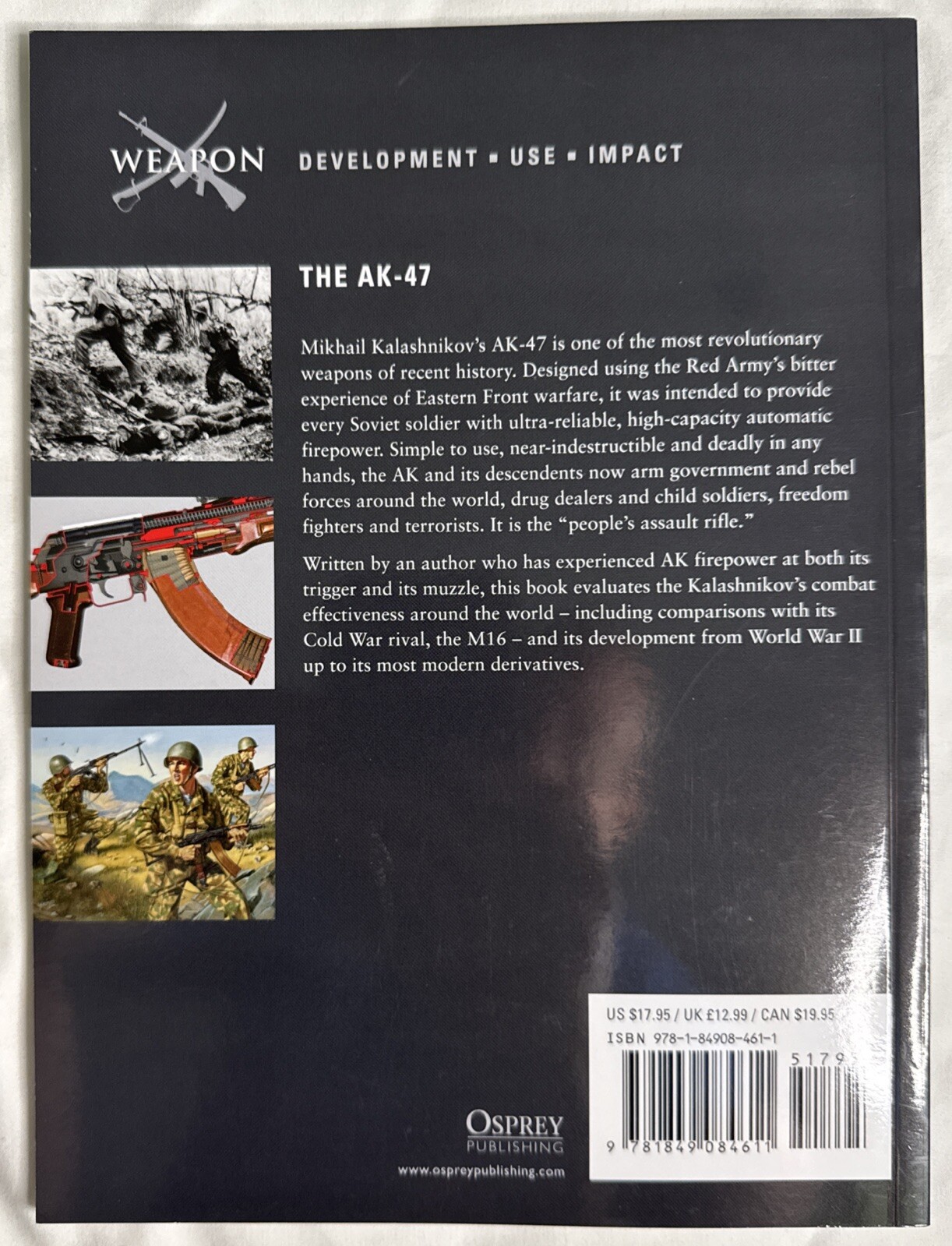 Osprey Series Weapon 8 Kalashnikov AK-47 Assault Rifle Military History