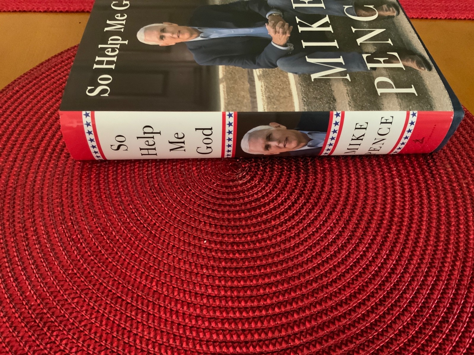 So Help Me God by Mike Pence (2022, Hardcover) signed autograph read description