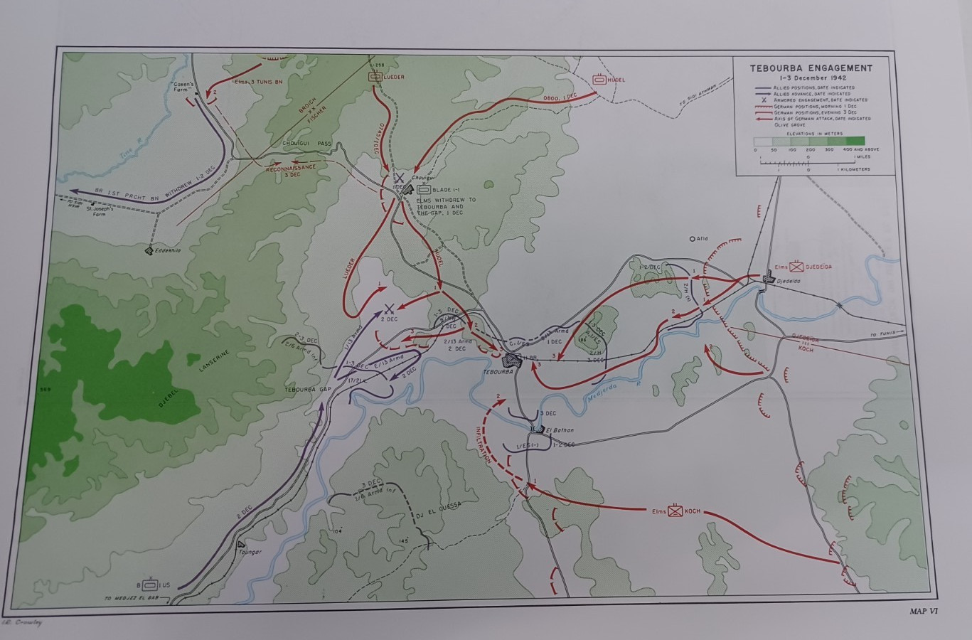 US ARMY IN WWII ATLAS – THE MEDITERRANEAN THEATER