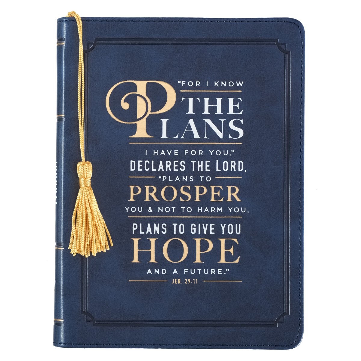 Christian Art Gifts Classic Handy-sized Journal I Know The Plans Jeremiah 29…
