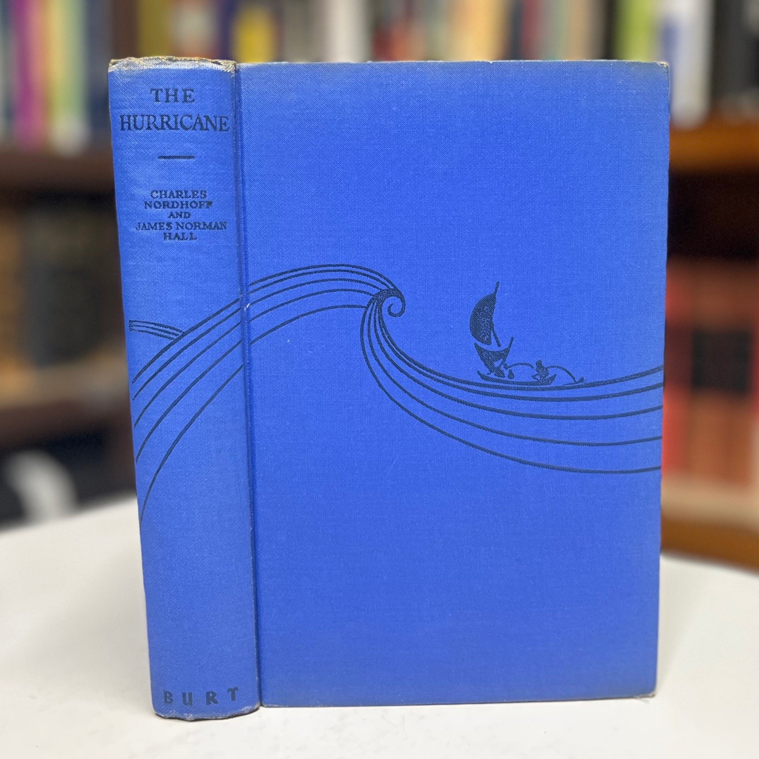 The Hurricane Nordhoff & Hall 1937 Photoplay Edition Blue Ribbon Books