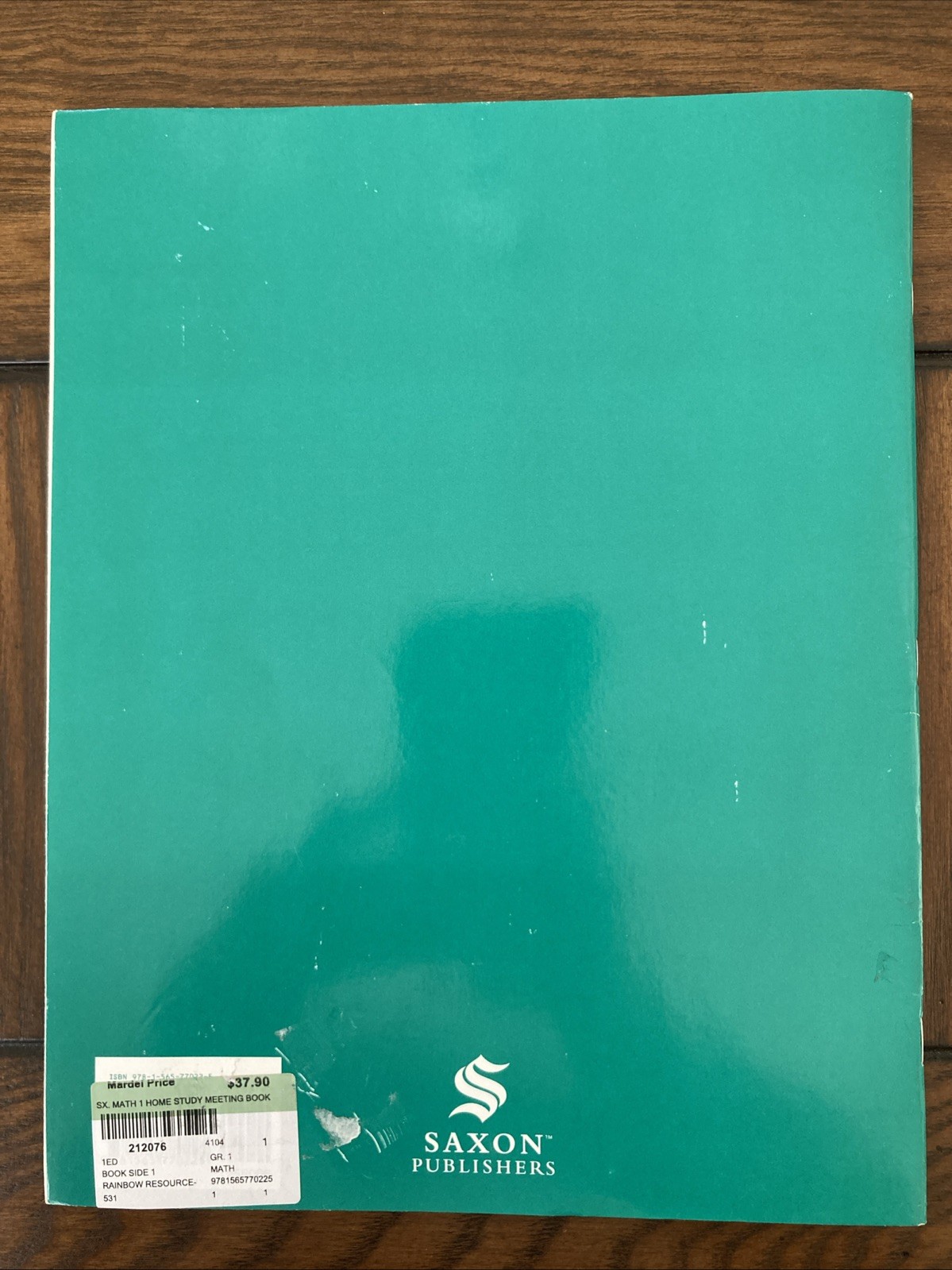 Saxon Math 1 Homeschool Student Meeting Book First Edition 1st Grade No Writing