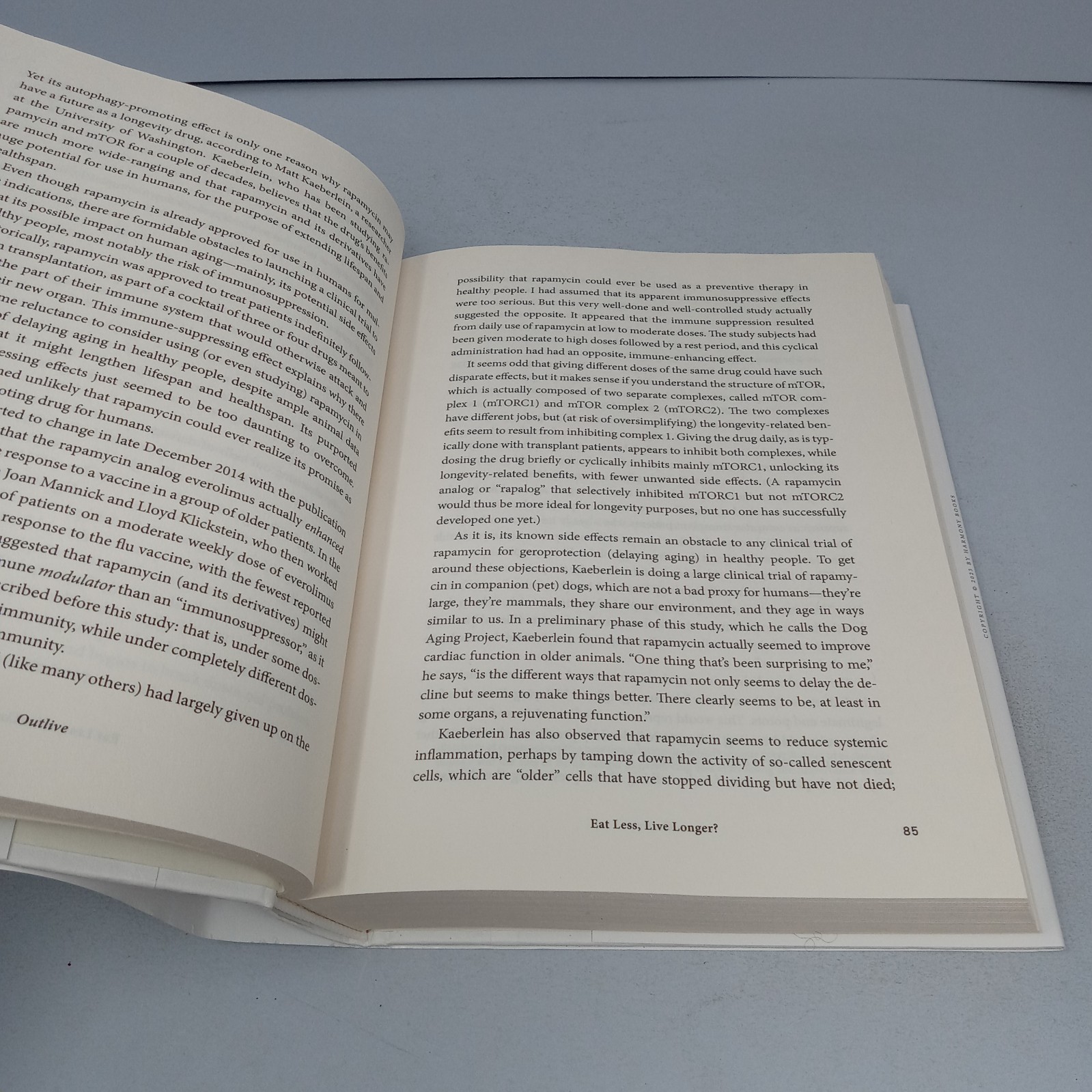 Outlive: The Science and Art of Longevity 2023 Harmony Hardcover by Peter Attia