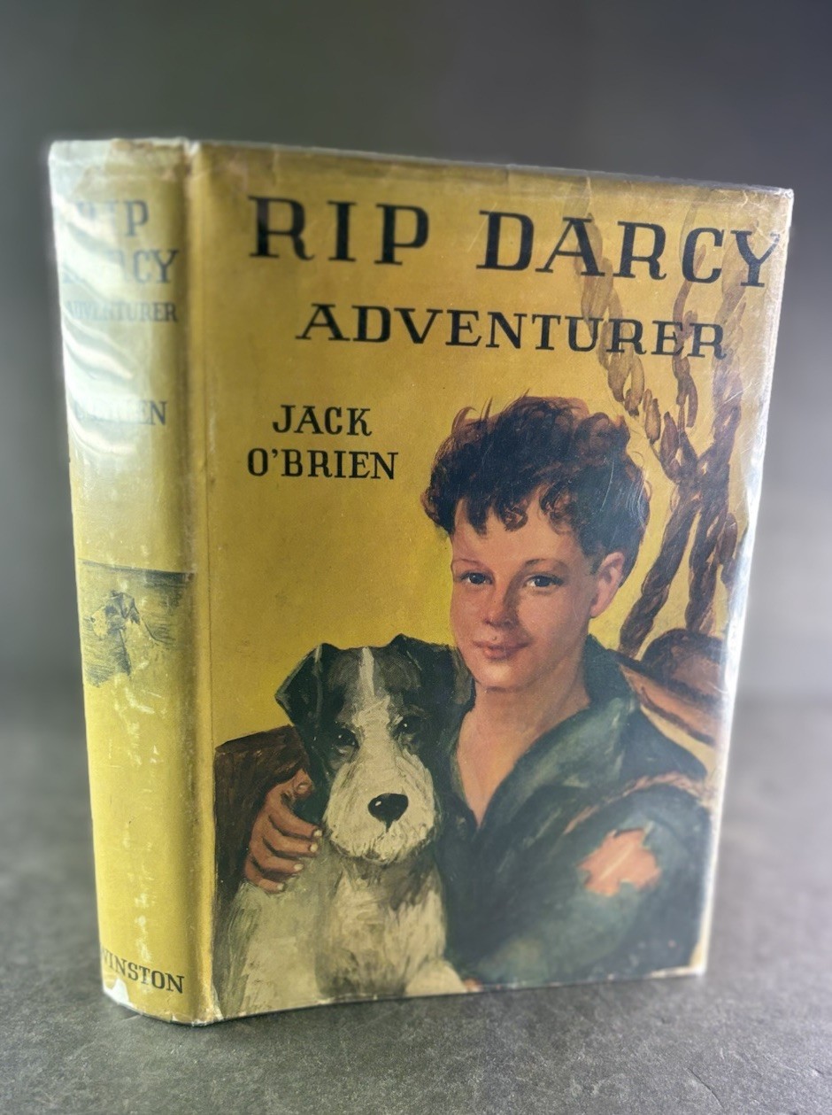 Rip Darcy Adventurer Jack O’Brien 1938 HC DJ John C Winston Illustrated