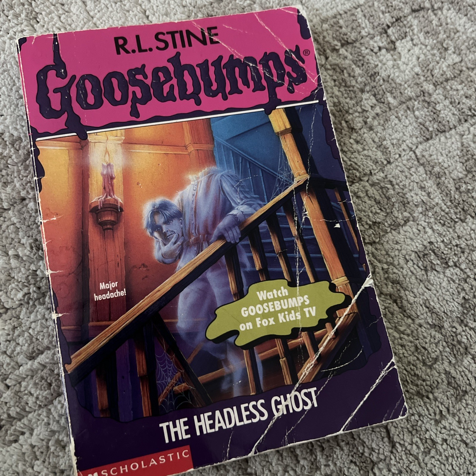 Goosebumps R.L. Stine Books Lot of 9 Scholastic Paperback 90s Horror