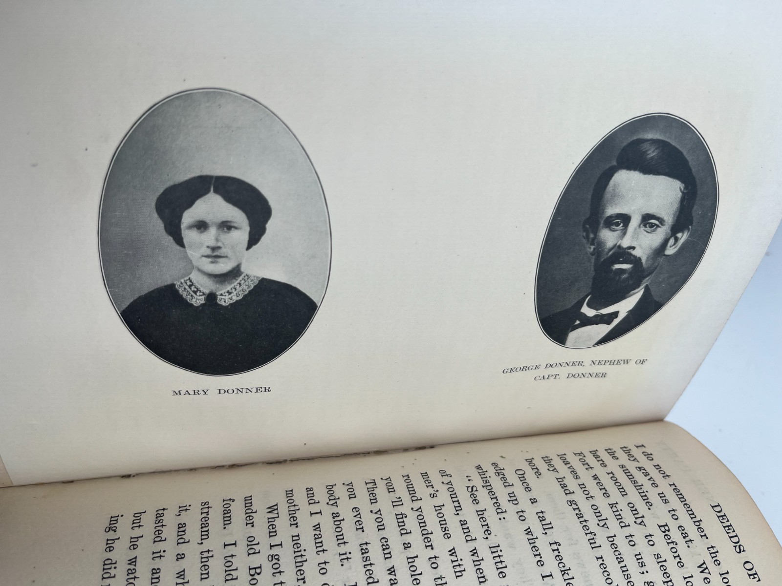 1911 THE EXPEDITION of the DONNER PARTY by Eliza Donner Houghton, 1st Edition