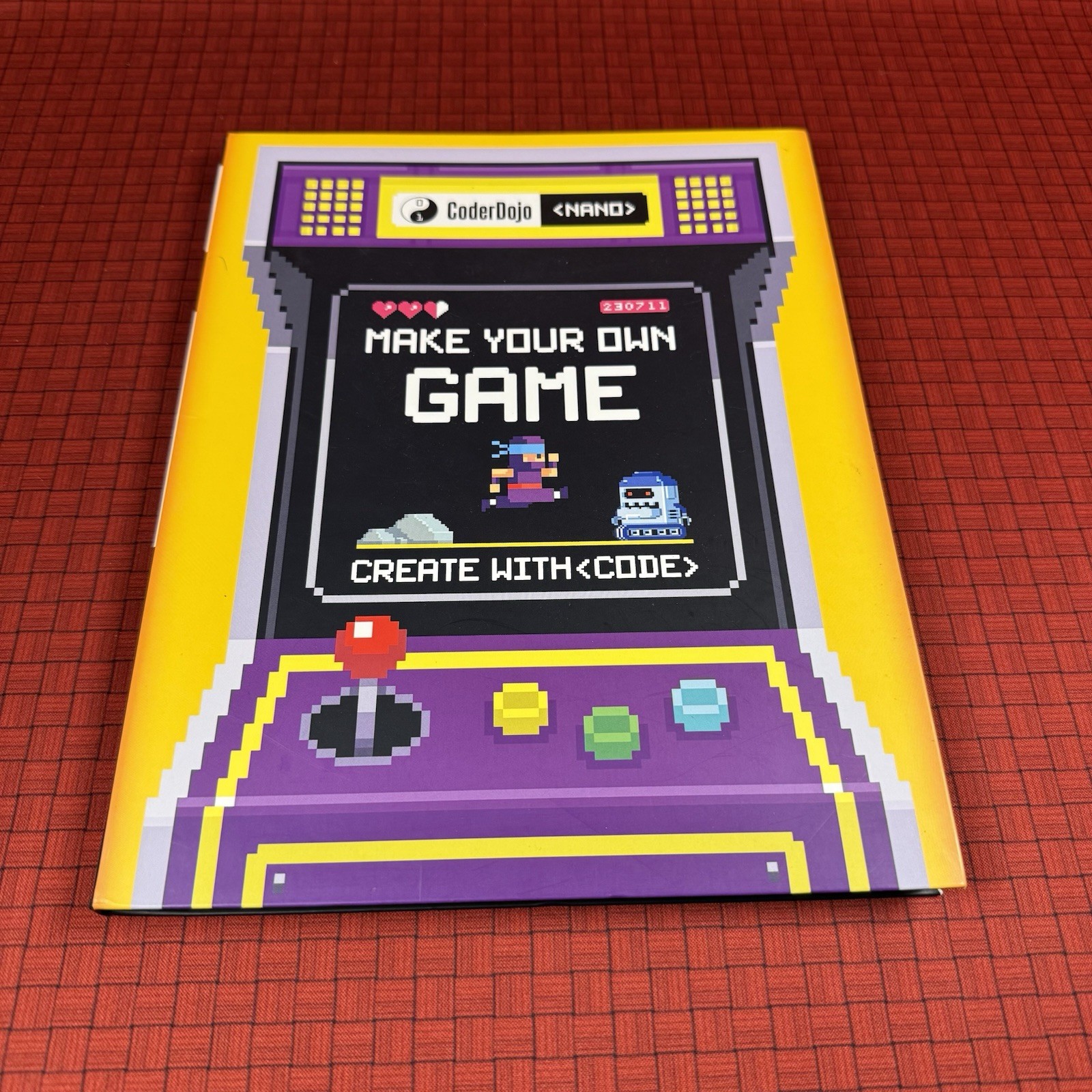 Coder Dojo Nano: Make Your Own Game Book Learn To Code