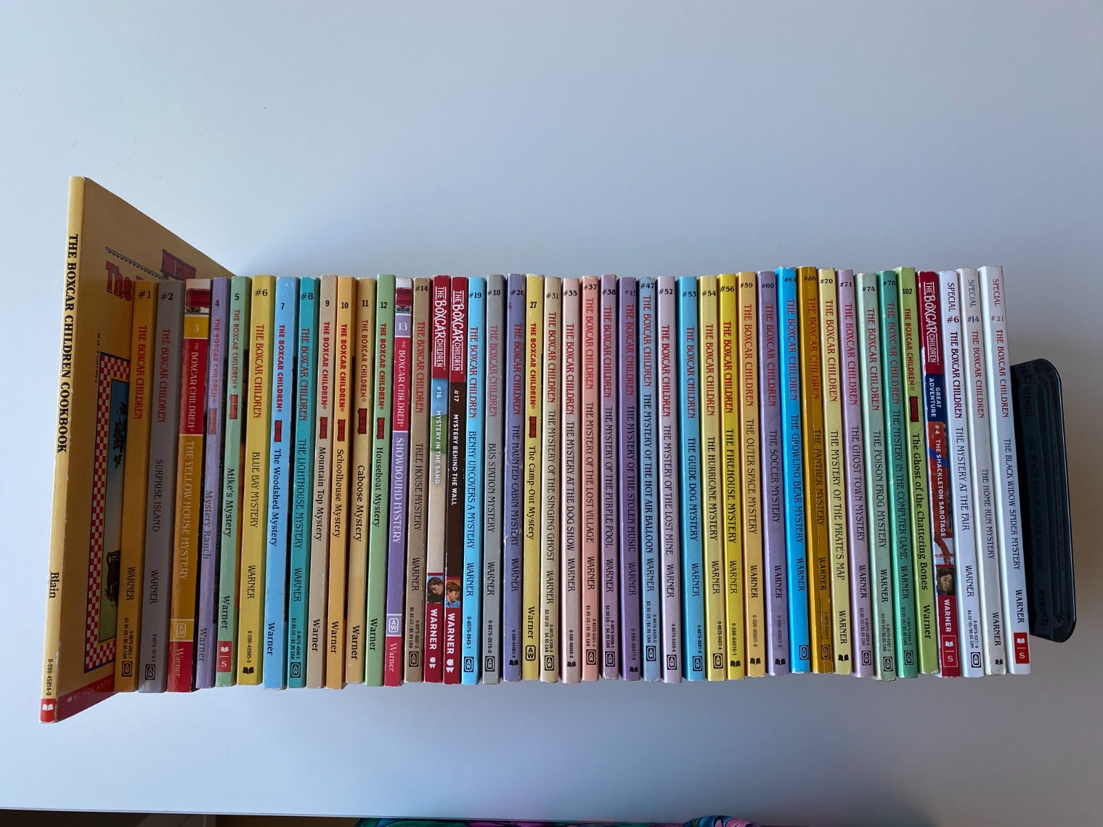 BOXCAR CHILDREN LOT 44~Special~Cookbk~SABOTAGE~HURRICANE~PANTHER~SHOWBOUND~MINE~