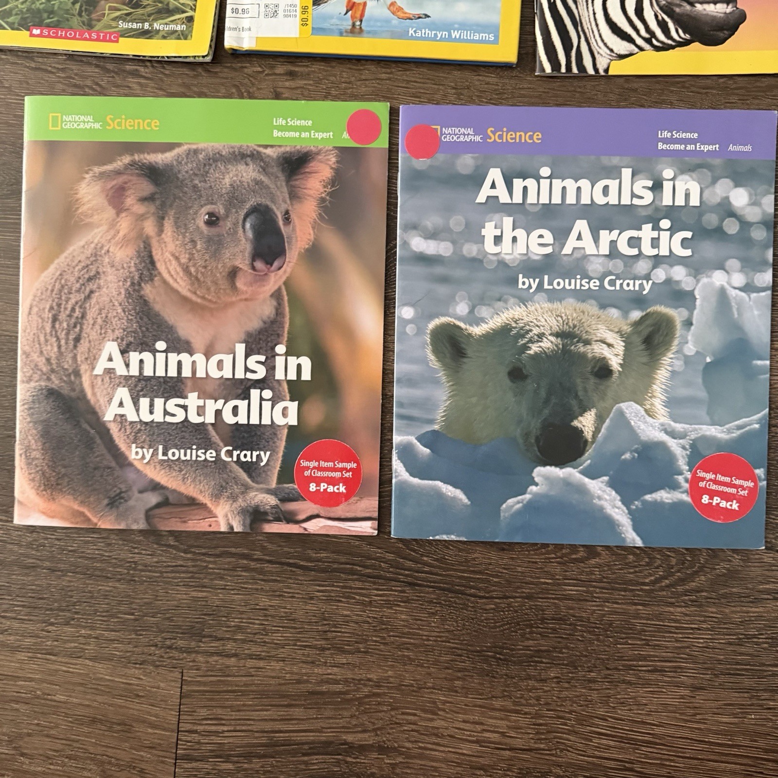 National Geographic Kids Reader Lot 17 Sharks Wolves Dolphins Polar Bears