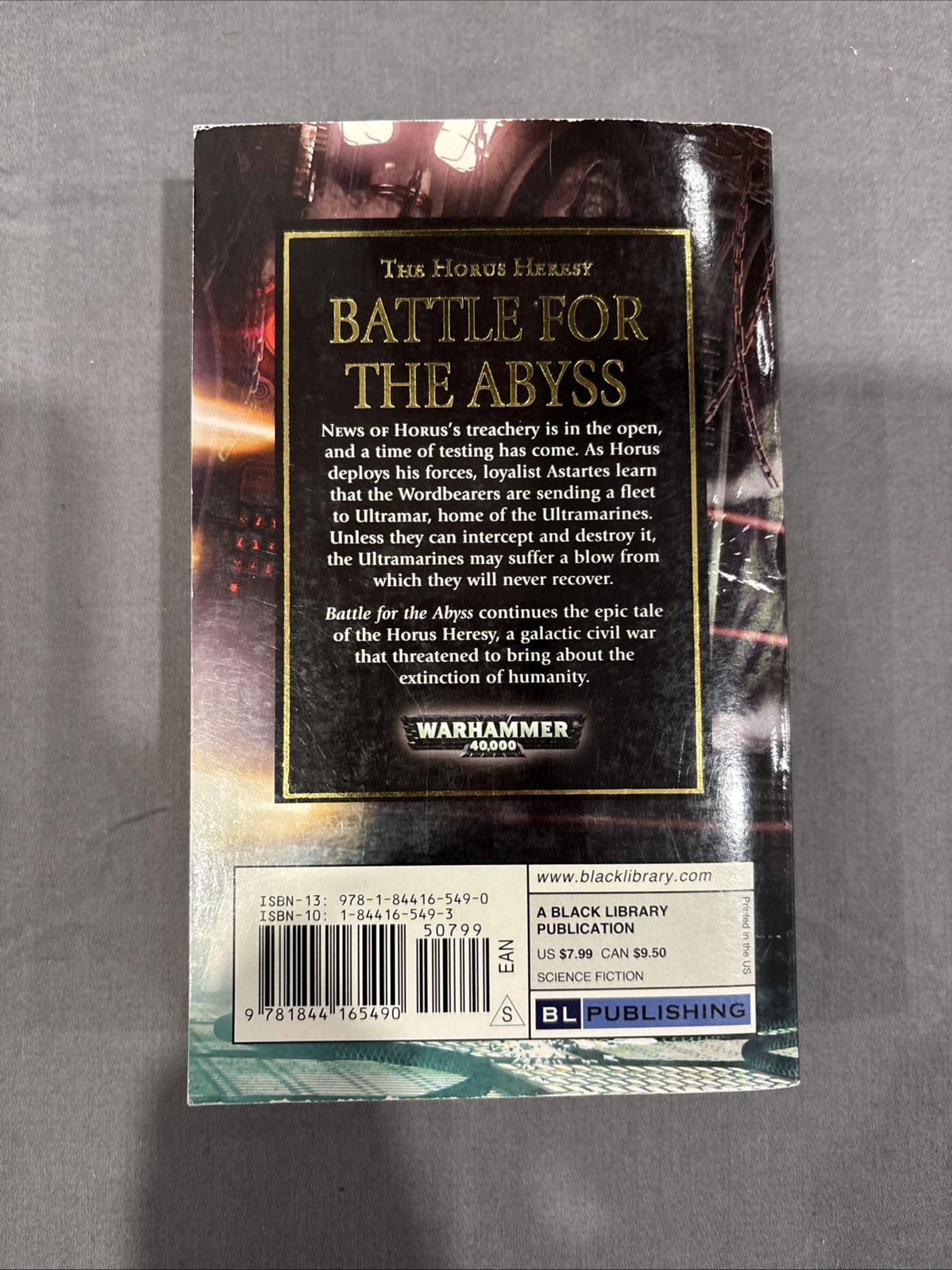 Battle for the Abyss by Ben Counter (2008, Mass Market)