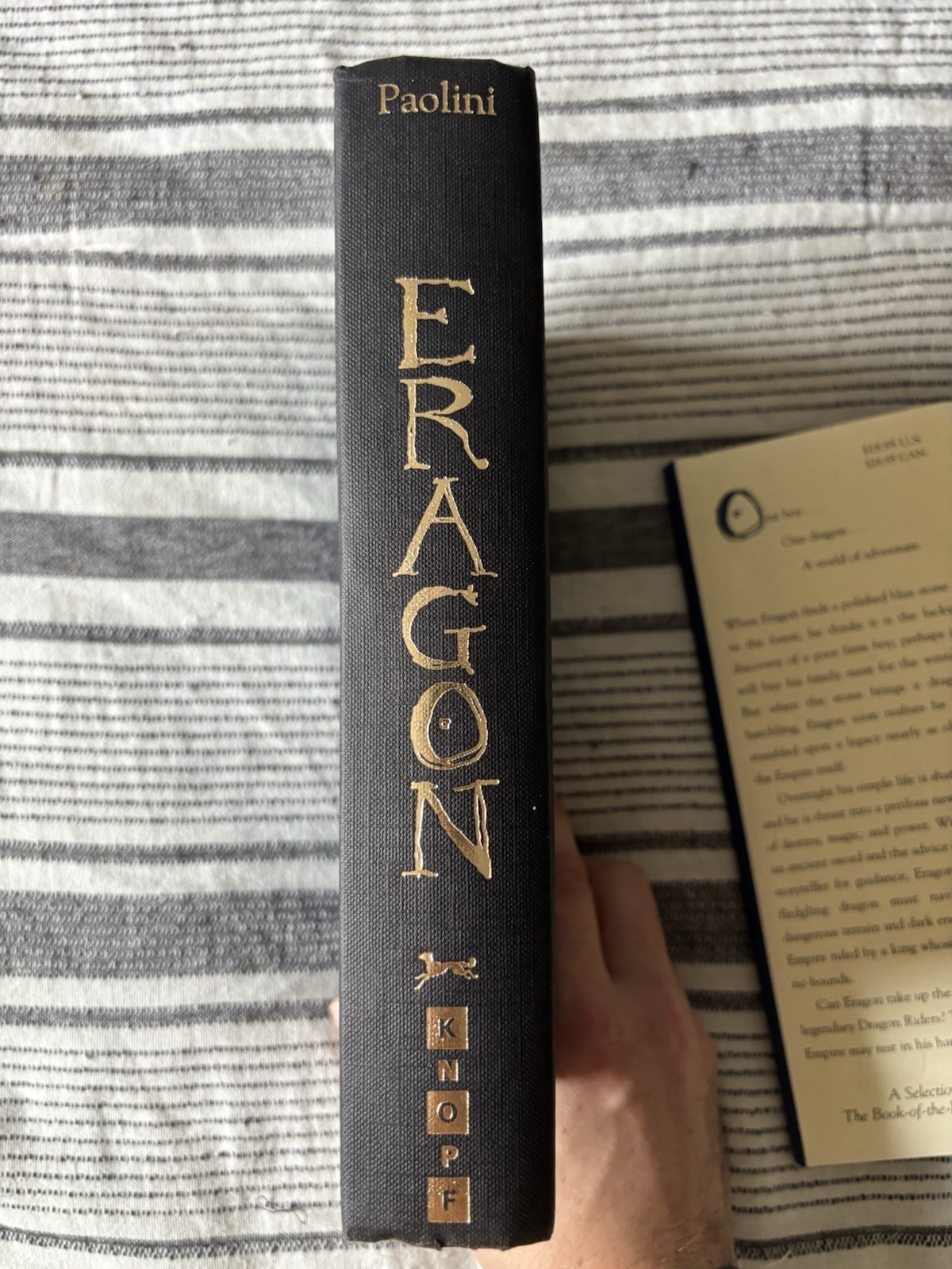 Eragon Christopher Paolini Deluxe Edition Hardcover w/Jacket Inheritance Bk 1