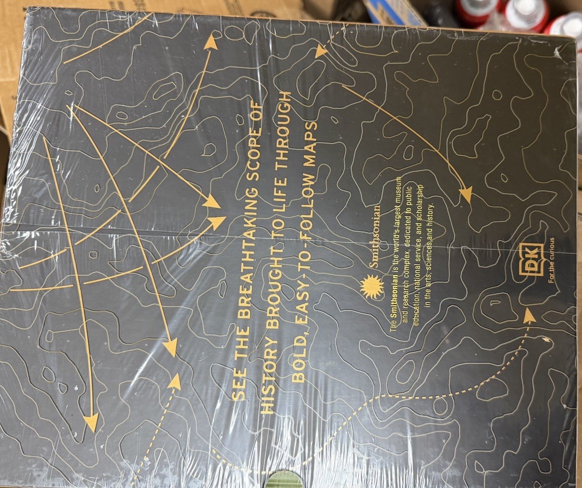 Smithsonian History Map by Map Collection 3-Book Box Set WWII Battles