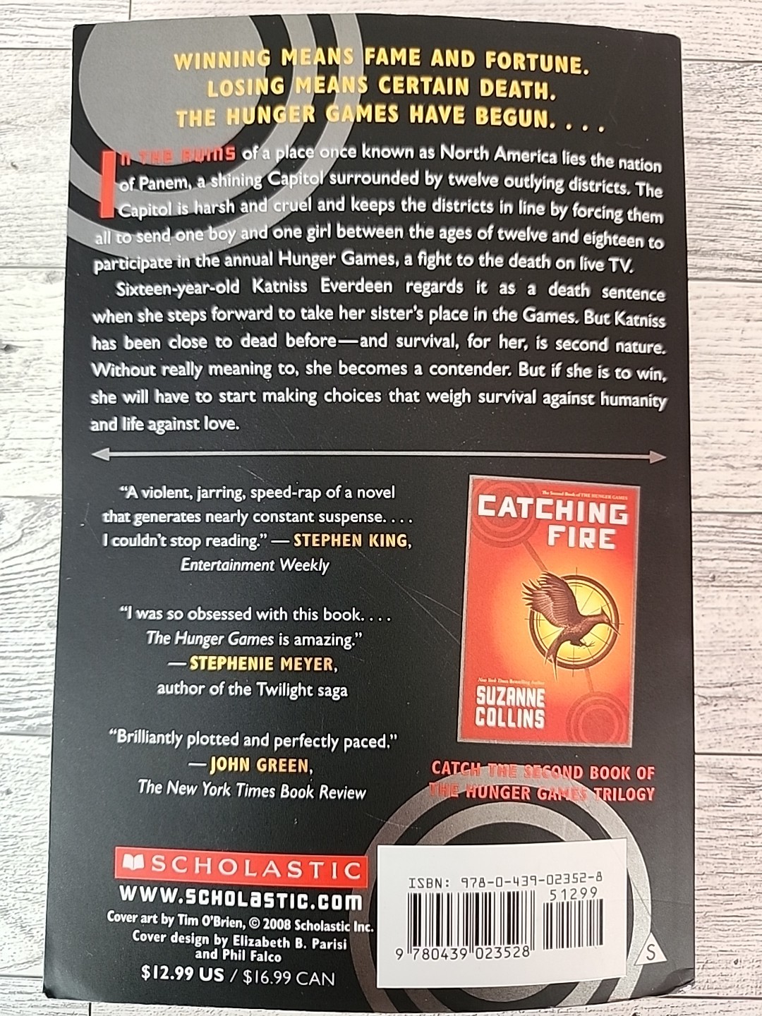 The Hunger Games [Book 1] , Suzanne Collins Paperback Very Good