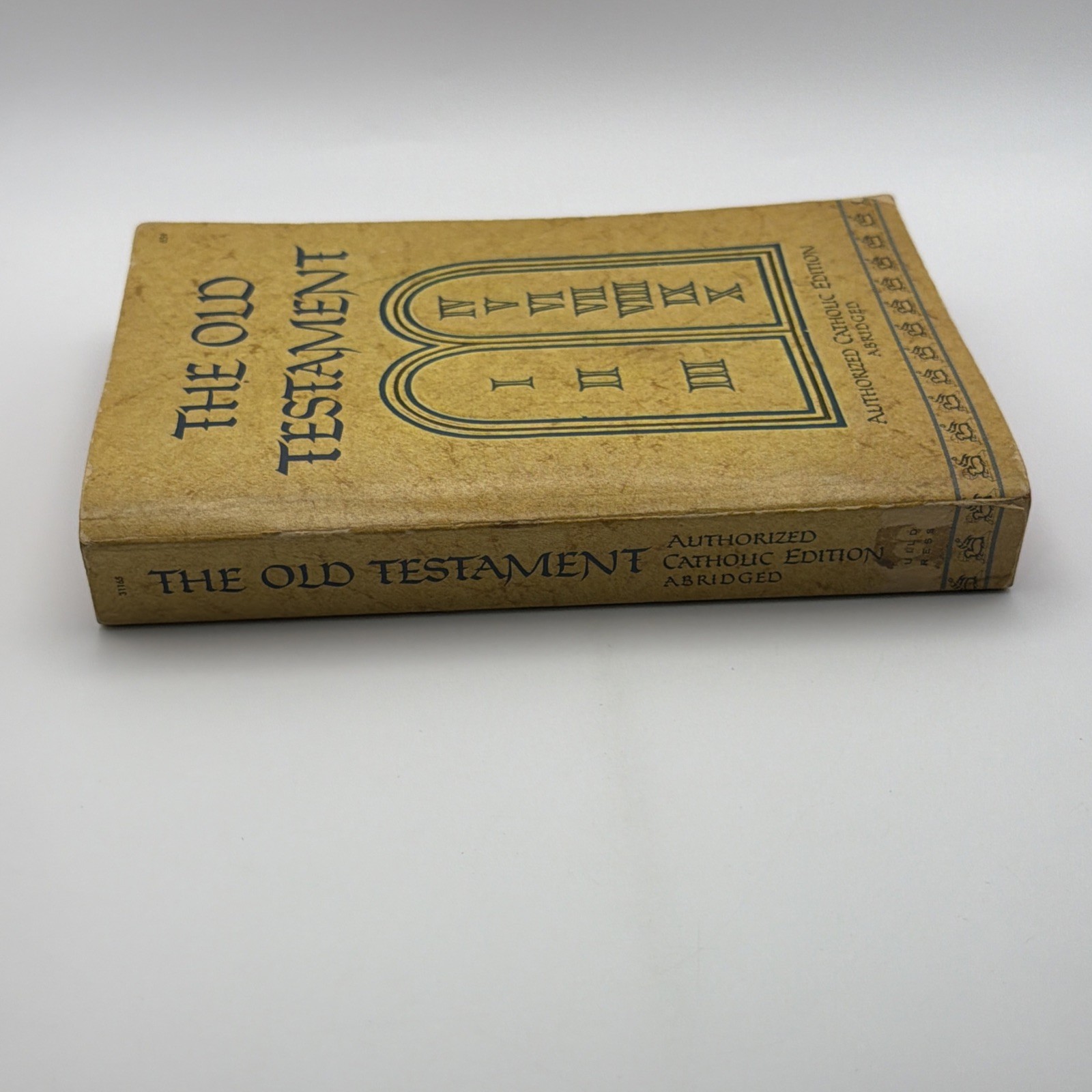 The Old Testament sc Authorized Catholic Edition 1963 Western Press Religious