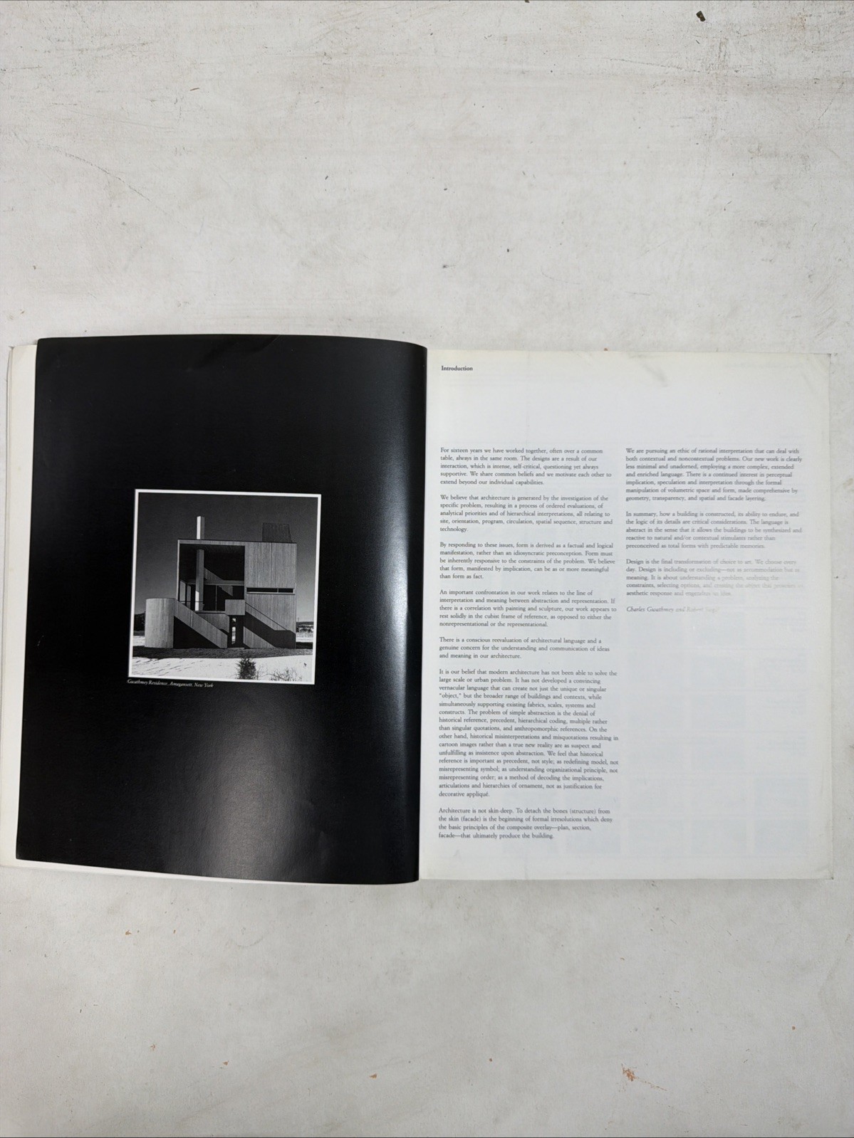 Charles Gwathmey and Robert Siegel: Buildings and Projects With Ephemera