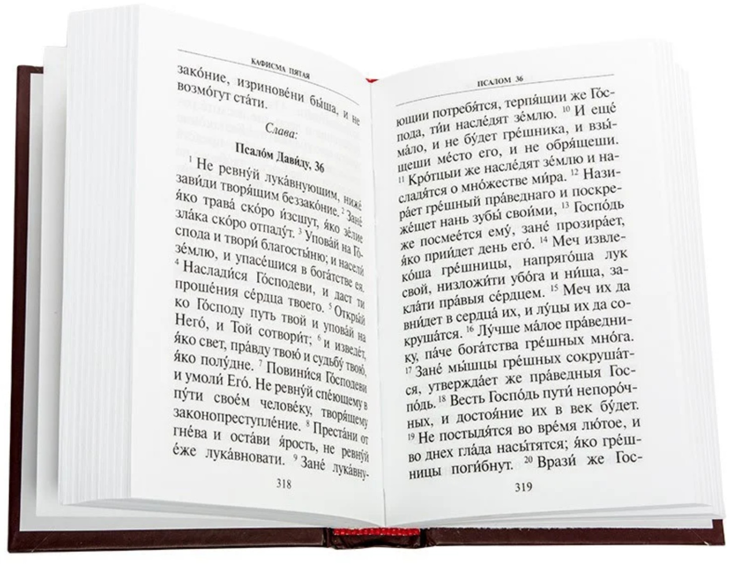 МОЛИТВОСЛОВ И ПСАЛТИРЬ Крупный шрифт Prayer Book and Psalter Bible
