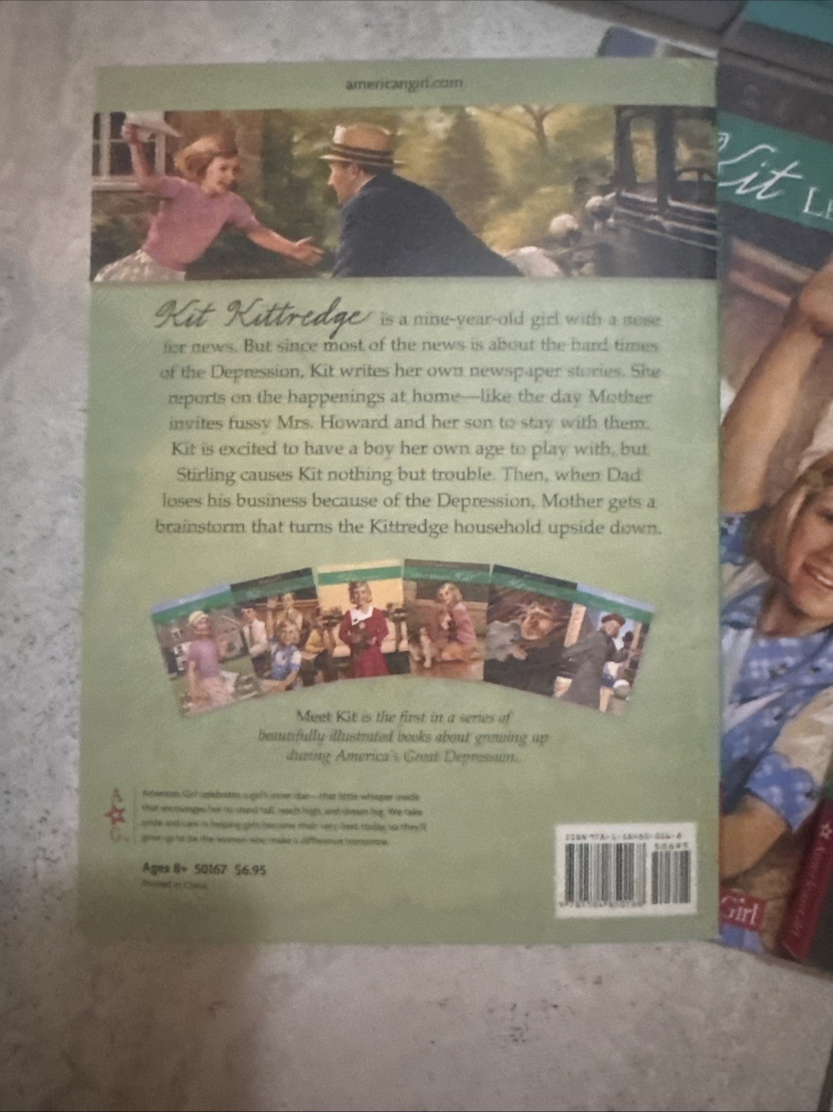American Girl Kit Kittredge Book Lot Beforever 1 2 3 4 1930s Historical Fiction