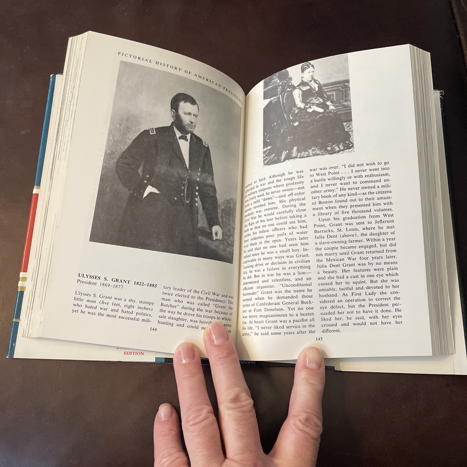 Pictorial History of American Presidents by John & Alice Durant (1955 HC BCE)