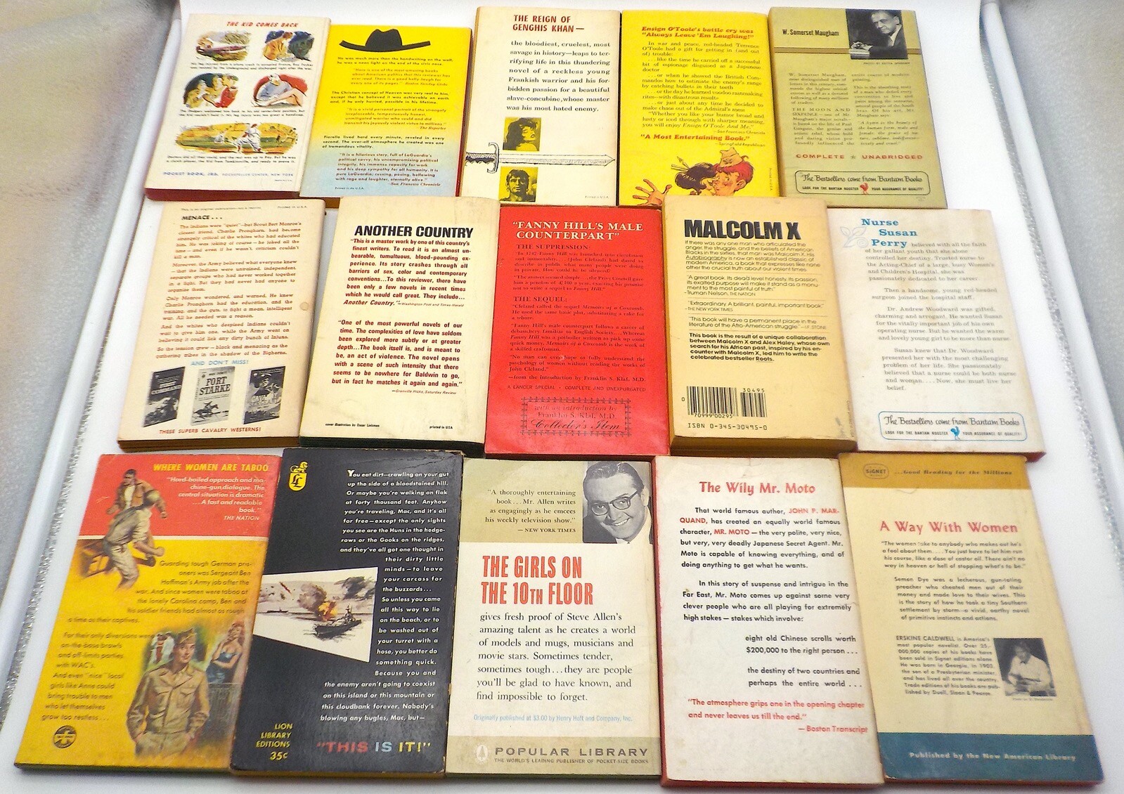 Lot of 15 Vintage Paperbacks