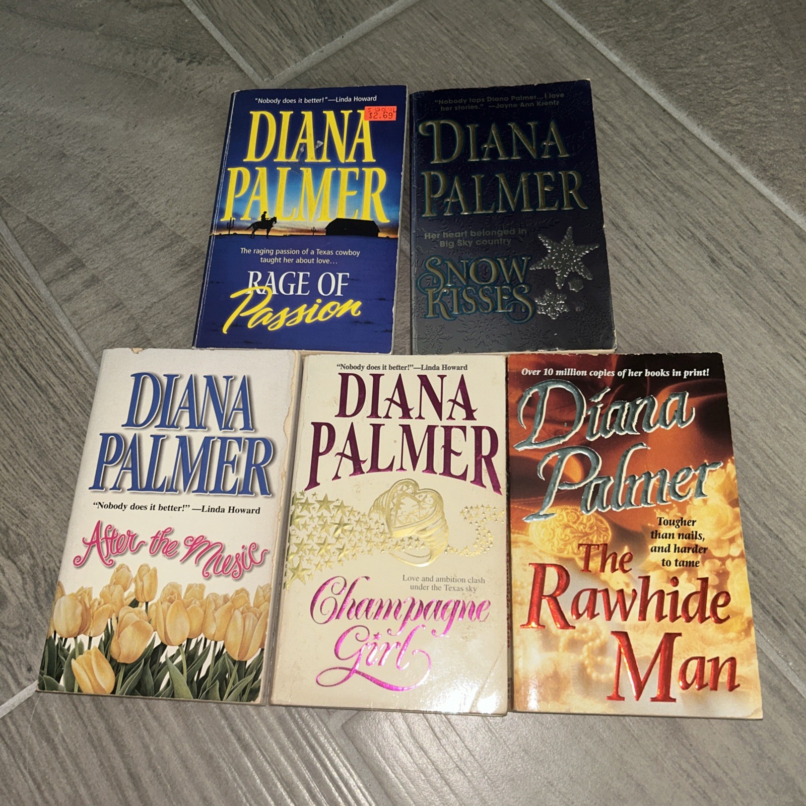 Lot of vintage Diana Palmer Paperback Books – MIRA Publishing