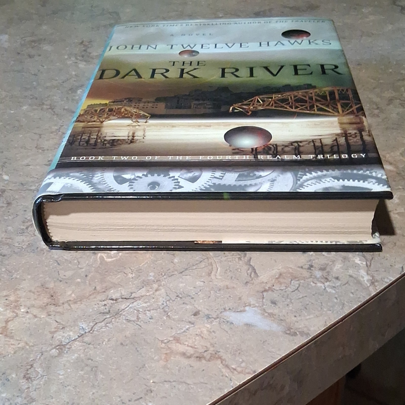 1st Edition Hardcover John Twelve Hawks The Dark River 2007 Doubleday w/DJ