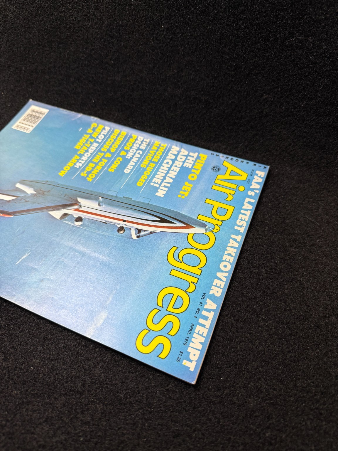 Air Progress Aviation Magazine April 1979 Pinto Jet Canard Design BD-5 Pilot