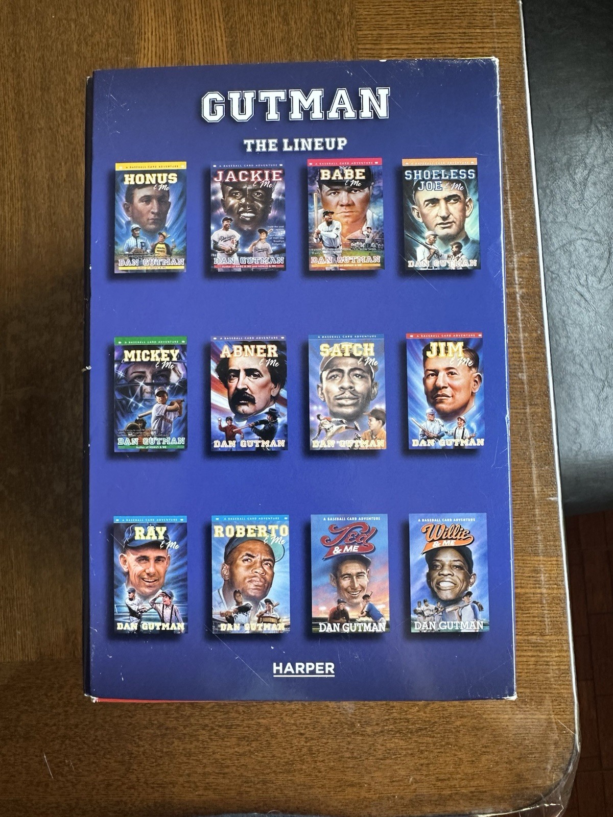 Dan Gutman Baseball Card Adventures Complete Collection Box Set Ages 9-12
